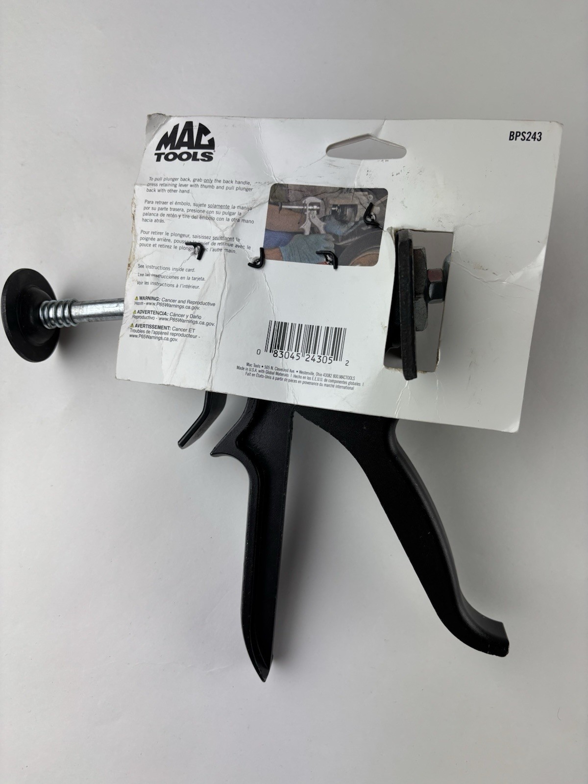Mac Tools BPS243 Speedy Brake Pad Spreader