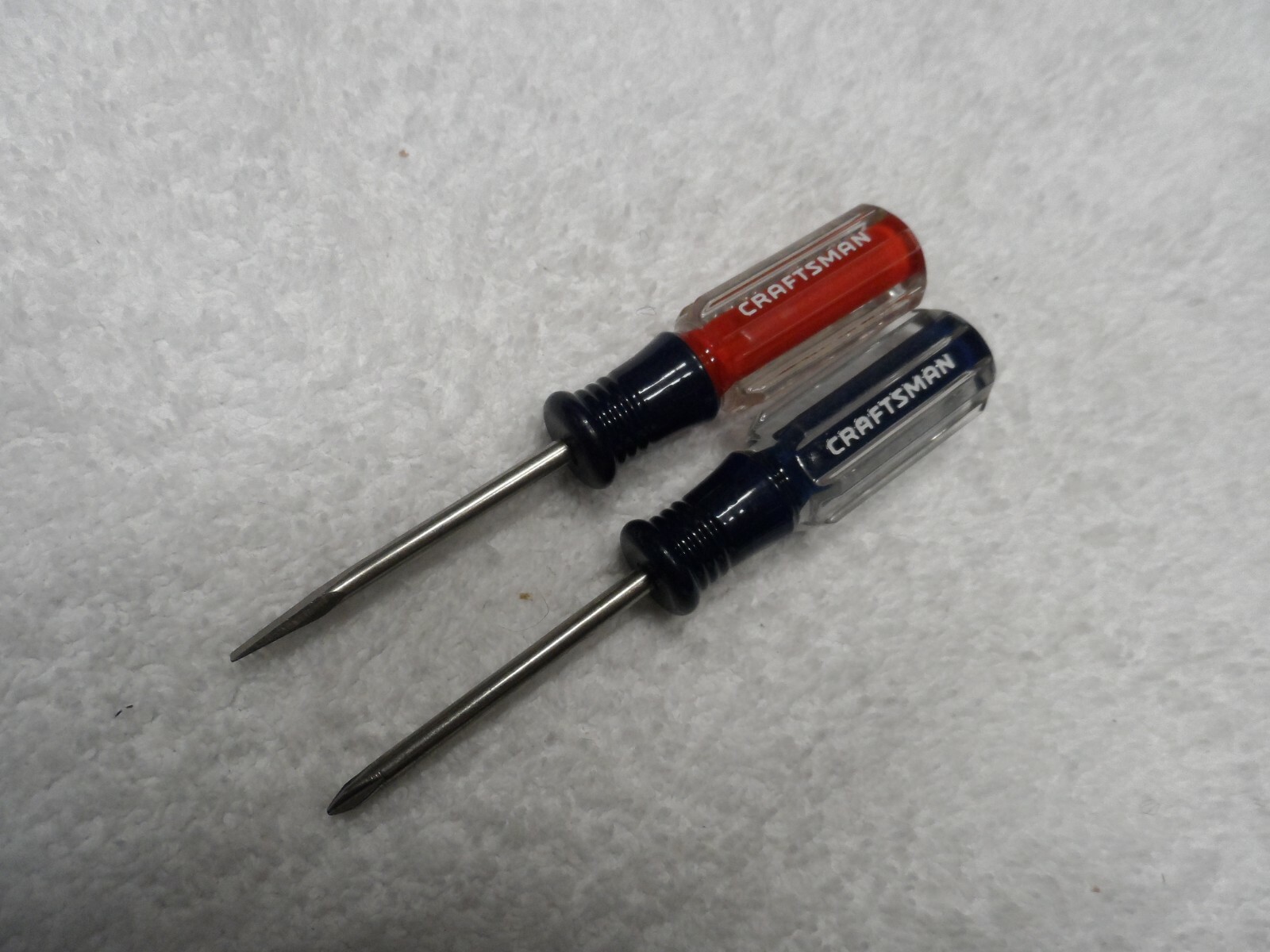 Craftsman NOS Mini Phillips Slotted Screwdriver Set, made in USA – 41541 / 41542
