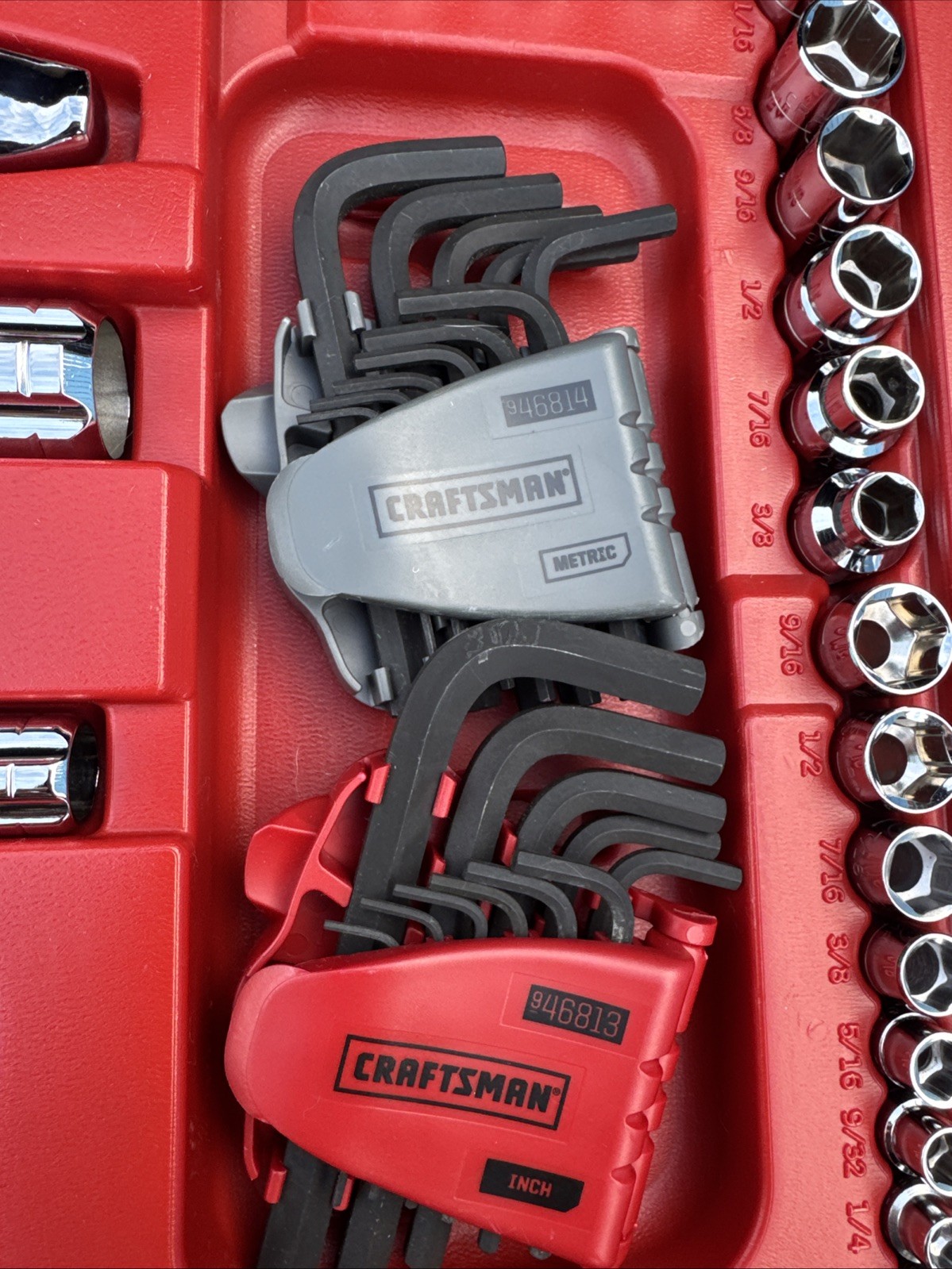 Sexy Sears Craftsman Nos 131pc Super Max Axess Pass Thru Socket Set Rare 40131