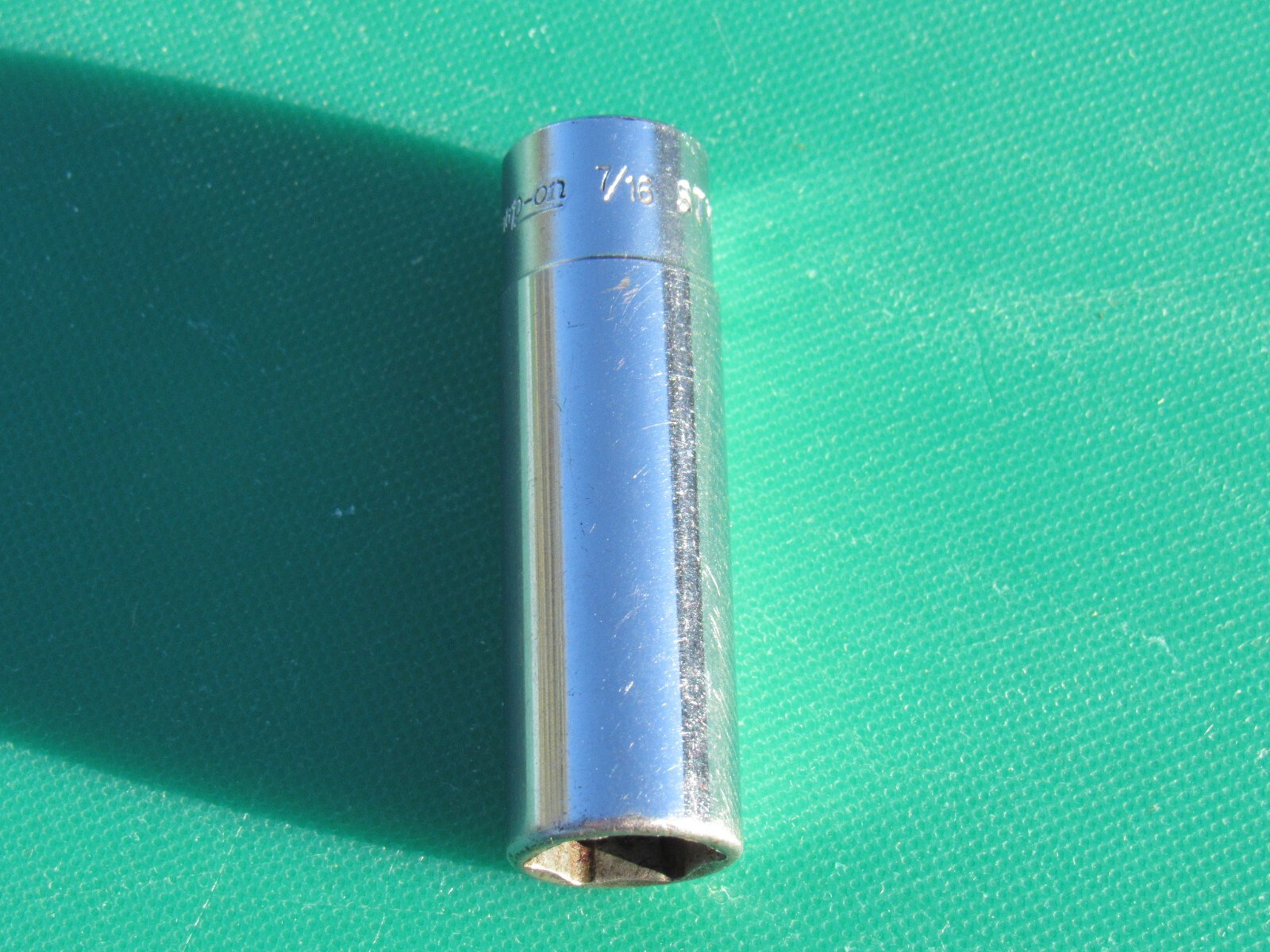 SNAP ON 7/16″ STM14 1/4″ DRIVE 6 POINT SAE DEEP SOCKET STM 14 7/16 » underline