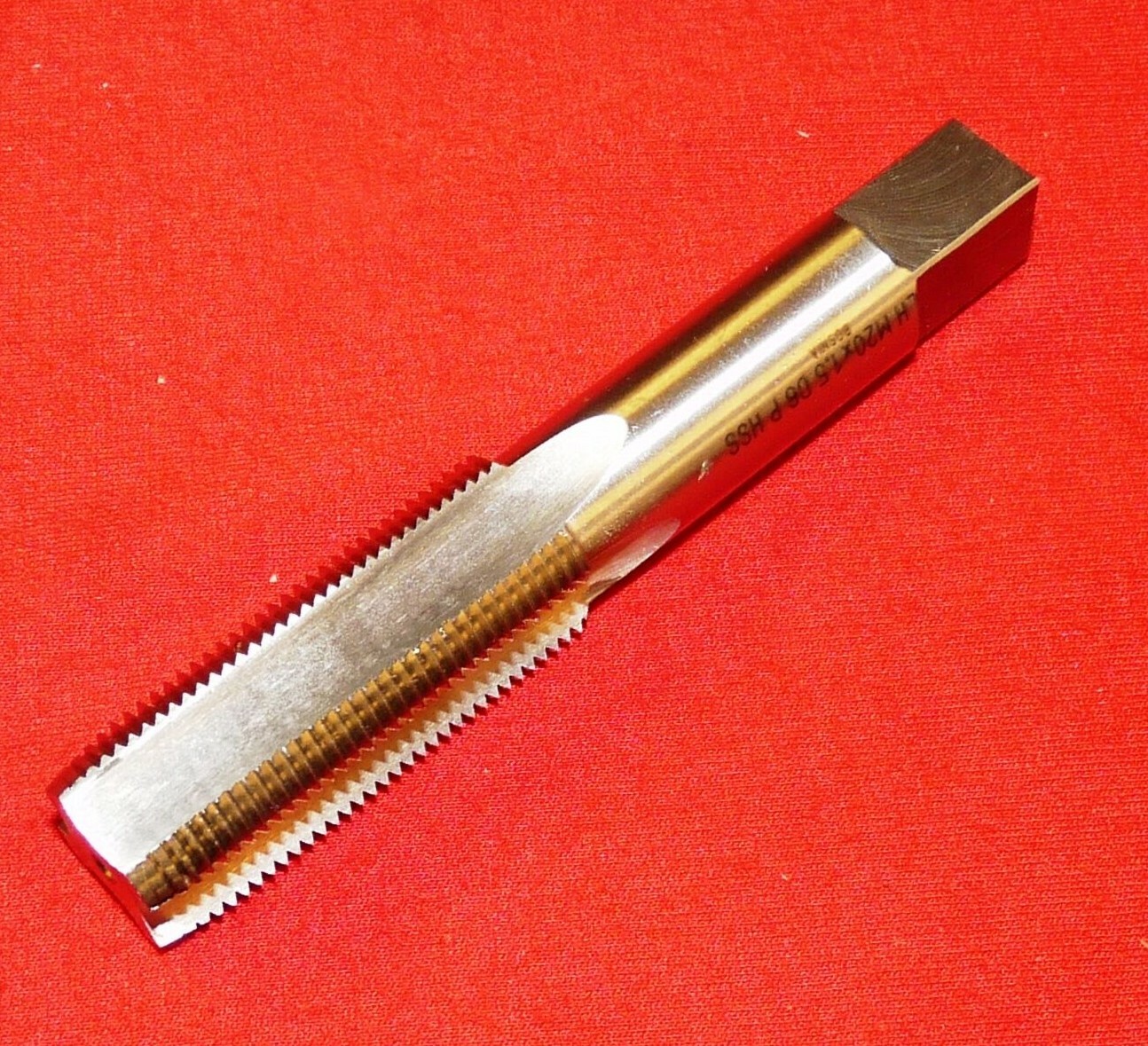 M20 x 1.50 LEFT HAND Plug Tap Alfa HTLM81144 20MM X 1.5 HSS 4FL LH Metric