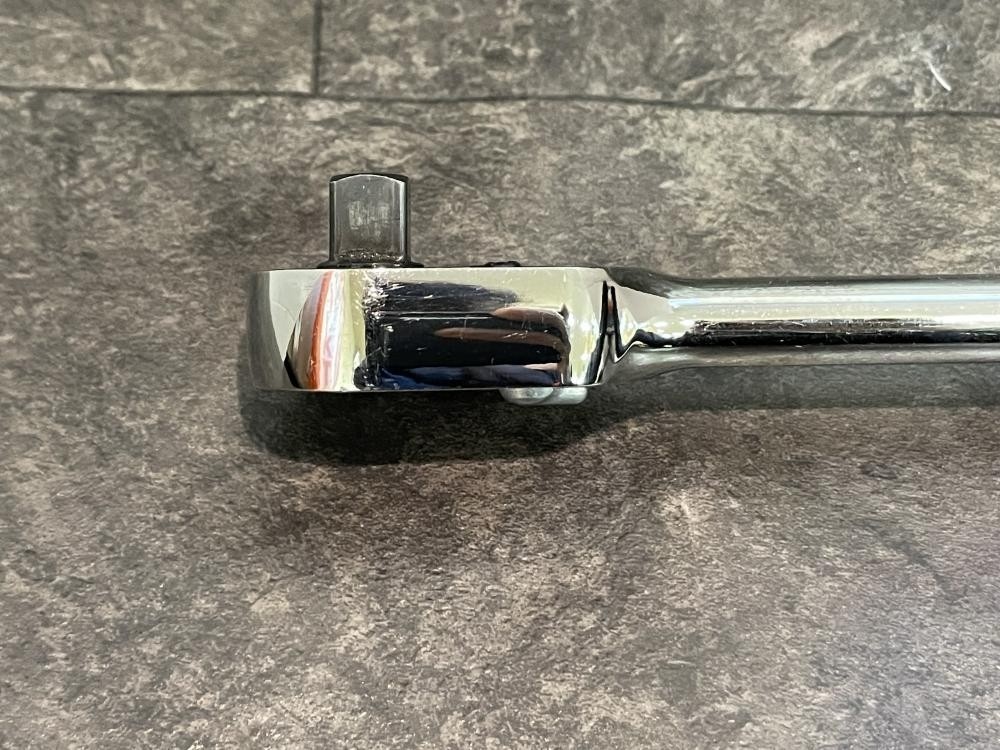 Snap-on FHL80 3/8″ Drive RED Soft Grip LONG Fixed Head Ratchet