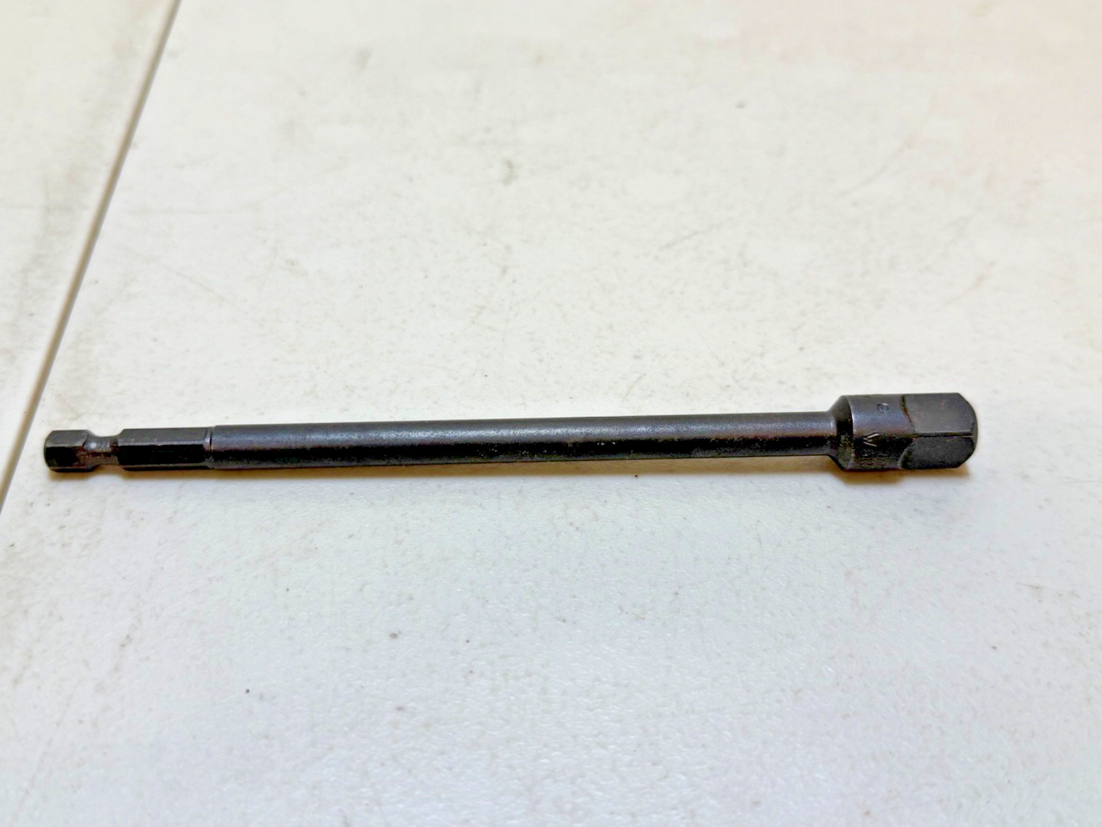 Snap On AB3046 1/4″ Hex to 3/8″ Square Drive 6″ Long Drive Adapter New