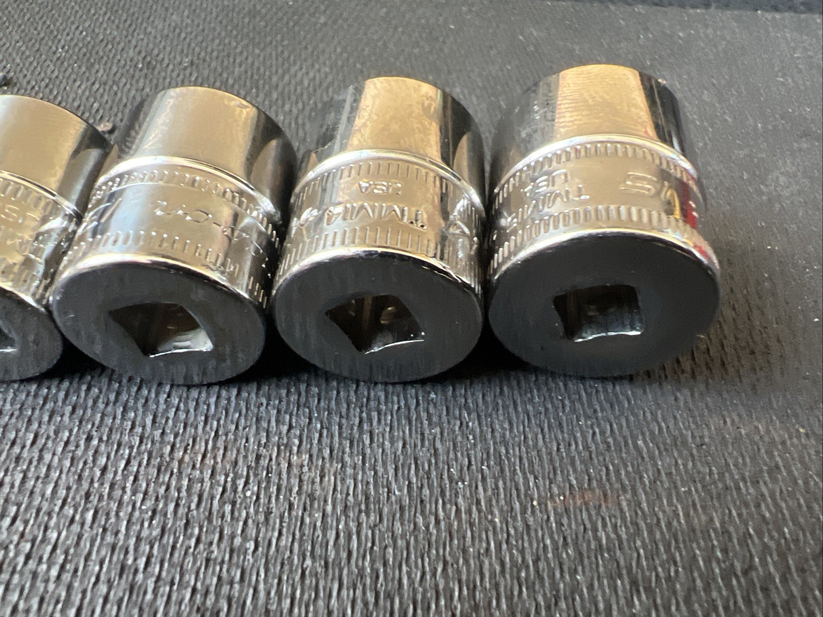 Snap On 112TMMY 12pc 1/4″ Drive 6-Point Metric Shallow Socket Set – (5–15 mm) 🔥