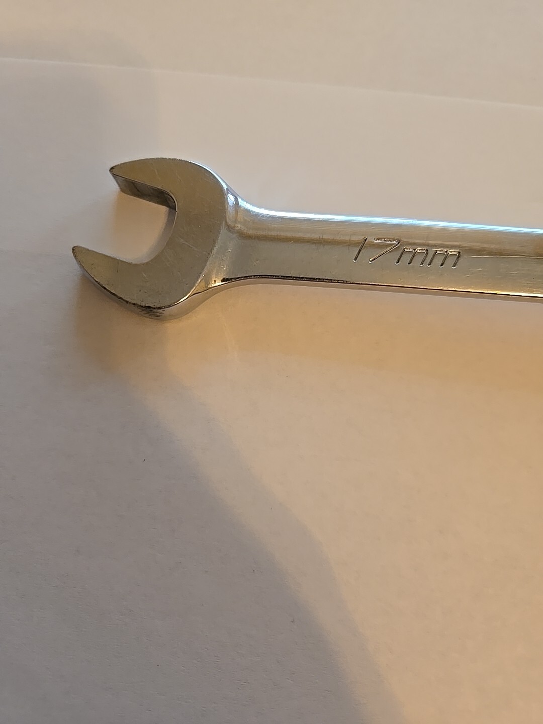 Snap On 17MM 12PT Chrome Combination Wrench OEXM170B