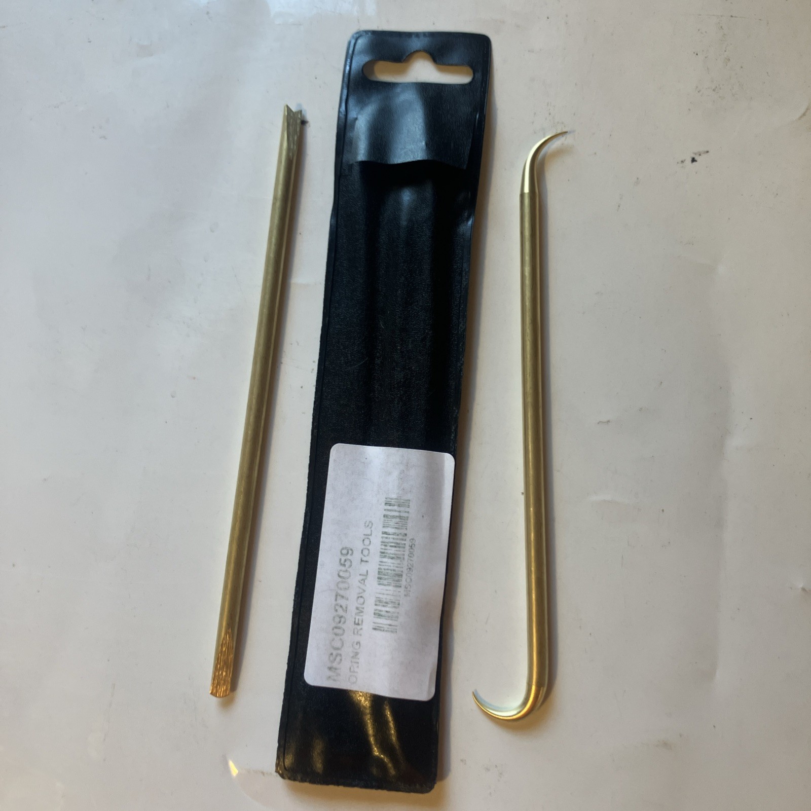 Value Collection MSC 09270059 Brass O-Ring Tool Pick Set 2 Piece Pouch Included