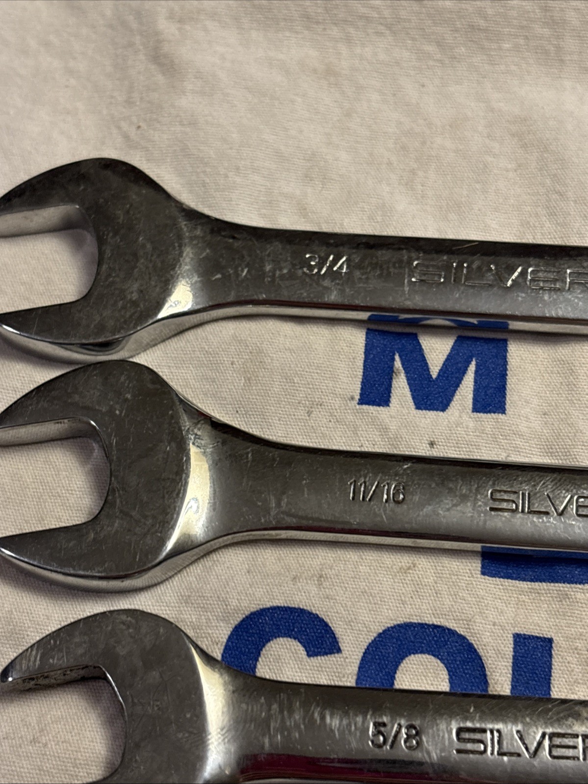 Silver Eagle 5pc SAE 12pt Combination Wrench Set 3/8″ – 3/4″ RC***SEA