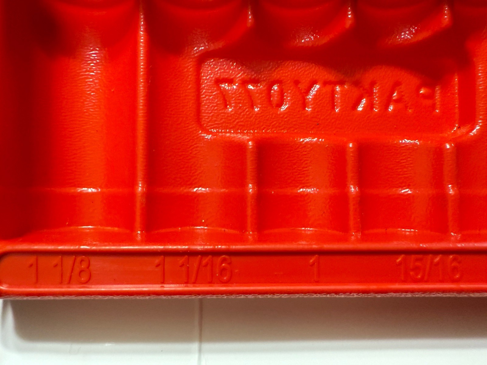 EMPTY TRAY PAKTY077 Snap On 313SYA 1/2″ Dr. 3/8”to1-1/8” SAE Deep 13Pc. NO TOOLS