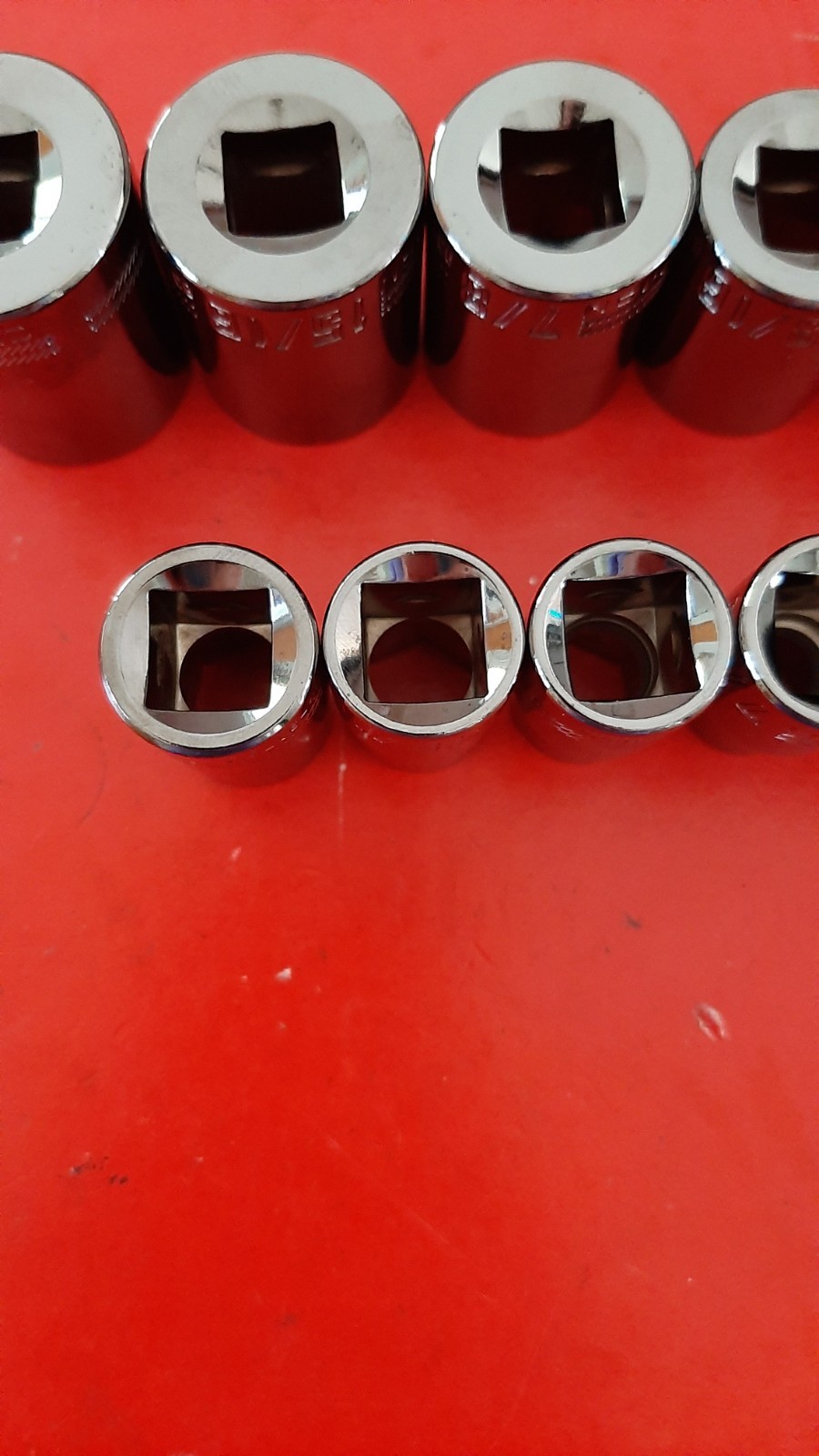New Craftsman OVERDRIVE 1/2″ Drive SAE 11pc Shallow Socket Set 3/8″ to 1″ 6pt