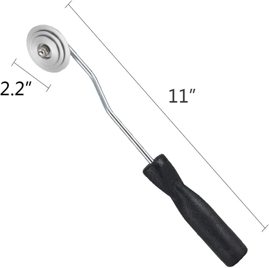 4pcs Fiberglass Roller Set with Corner Roller for Air Relief in Laminates