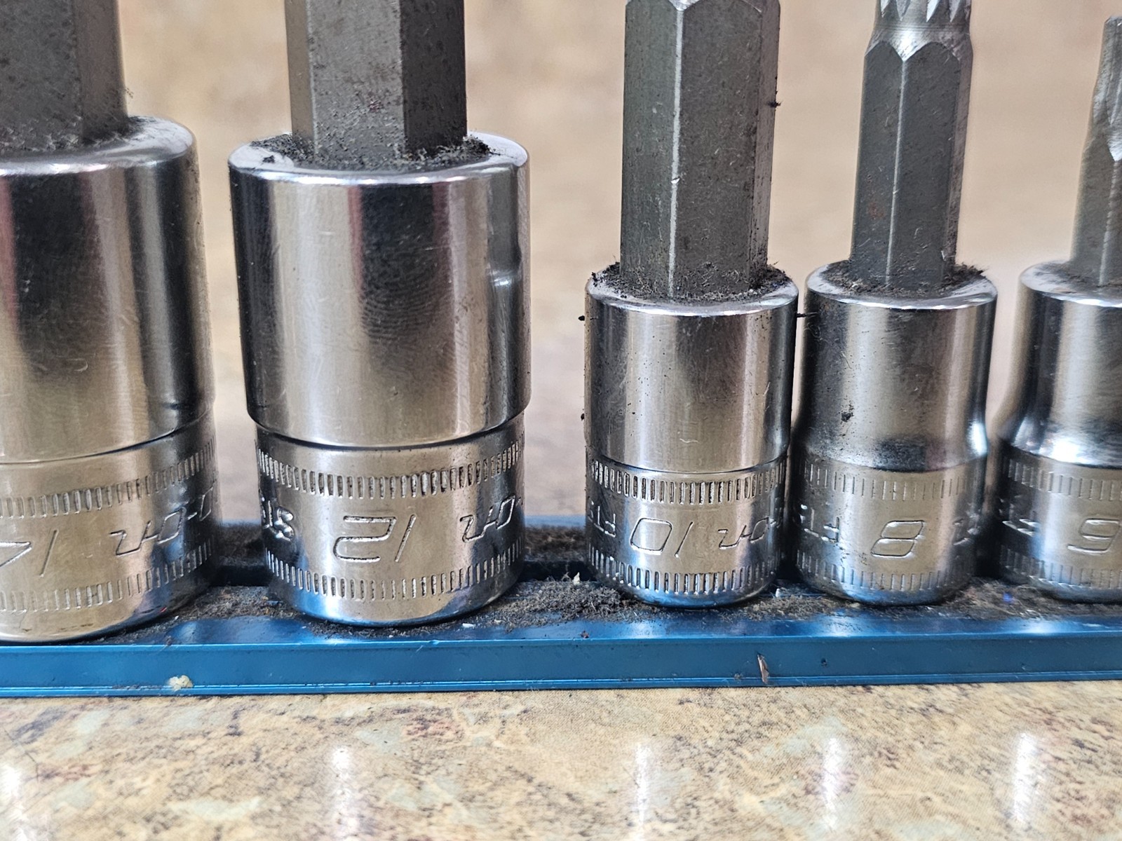 Snap-on Metric Triple Square Socket Driver Set 6pcs 1/2″ & 3/8″ DR TSSKIT