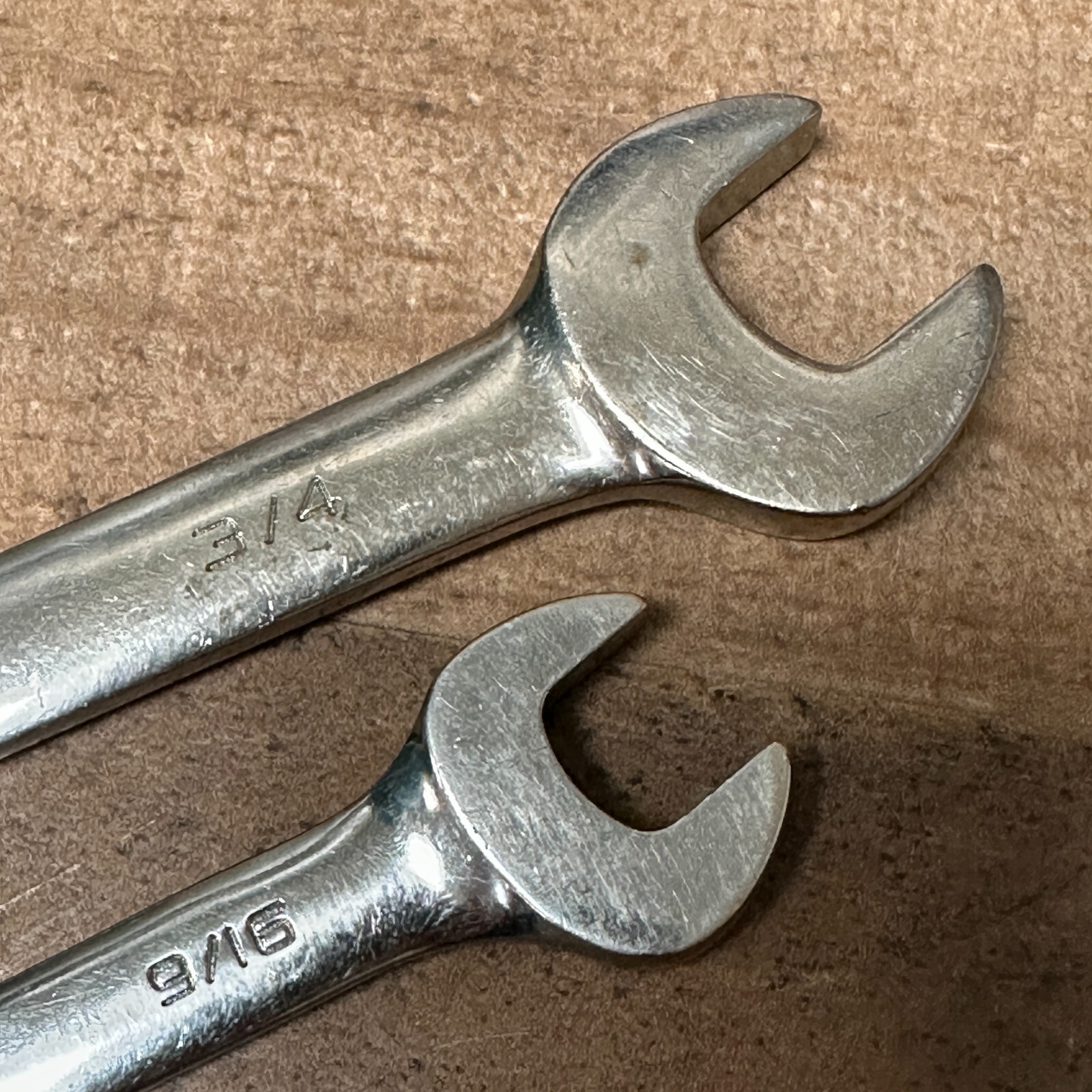 TEQ Pro 9/16″ & 3/4″ Ratcheting Combination Wrench Set SAE