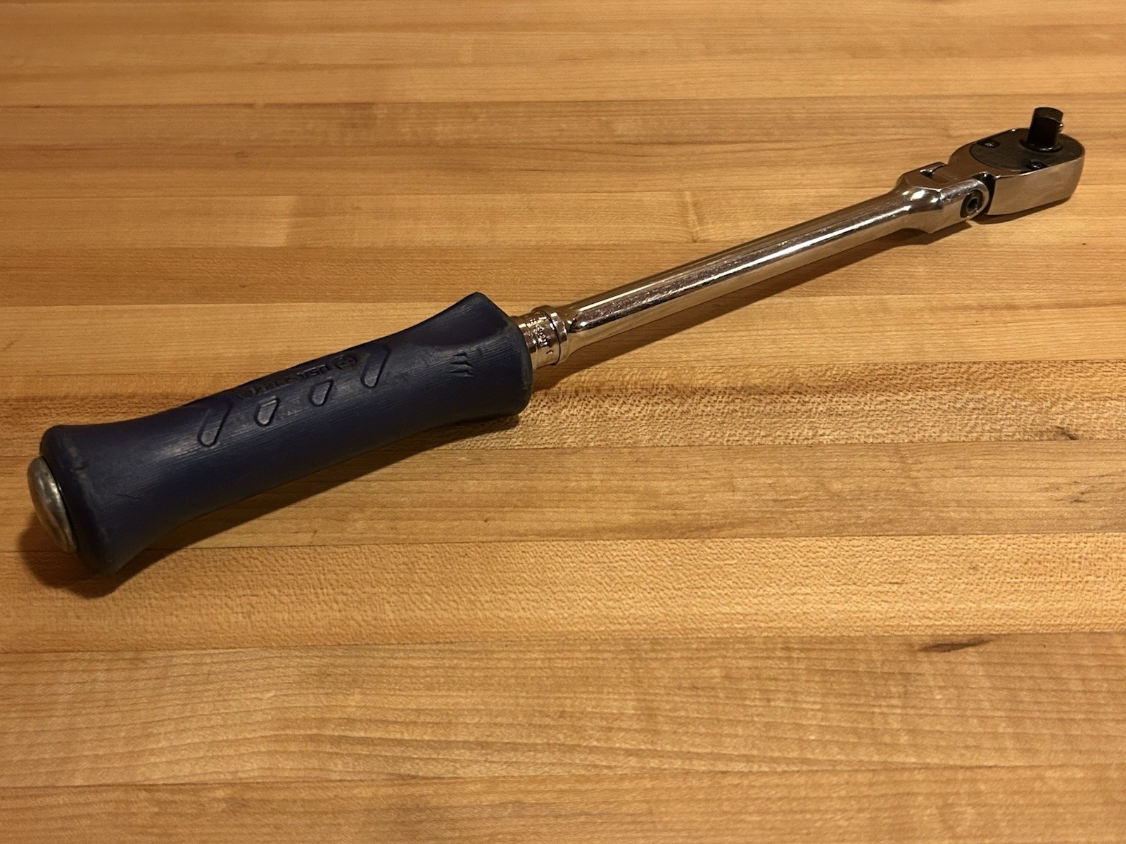 Snap-on Tools | Custom 3/8” FHLF80A Long Flex Power Blue Prybar Handle Ratchet