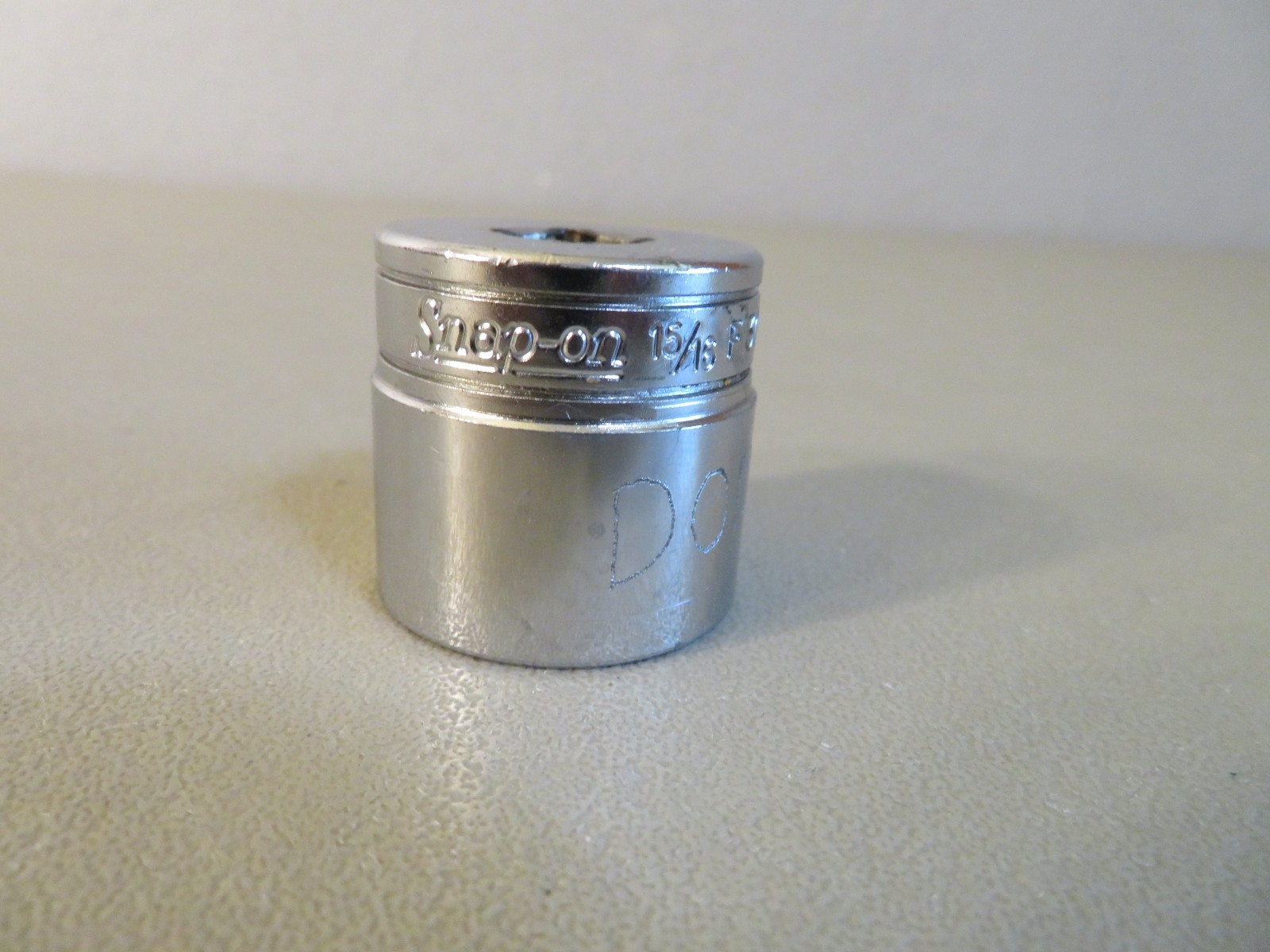 Snap on F301 Chrome 3/8″ Drive 15/16″ SAE 12 point Shallow Socket USA
