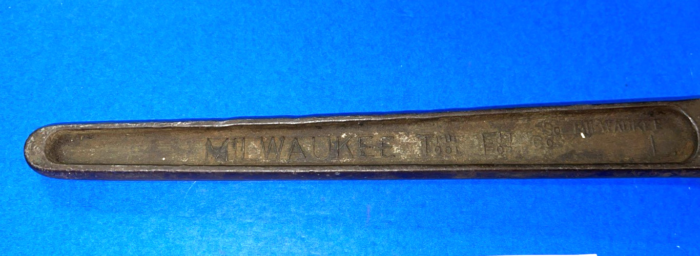 MILWAUKEE TOOLS VINTAGE 3/4 DRIVE TRUE FIT RATCHET WITH REMOVABLE NUB