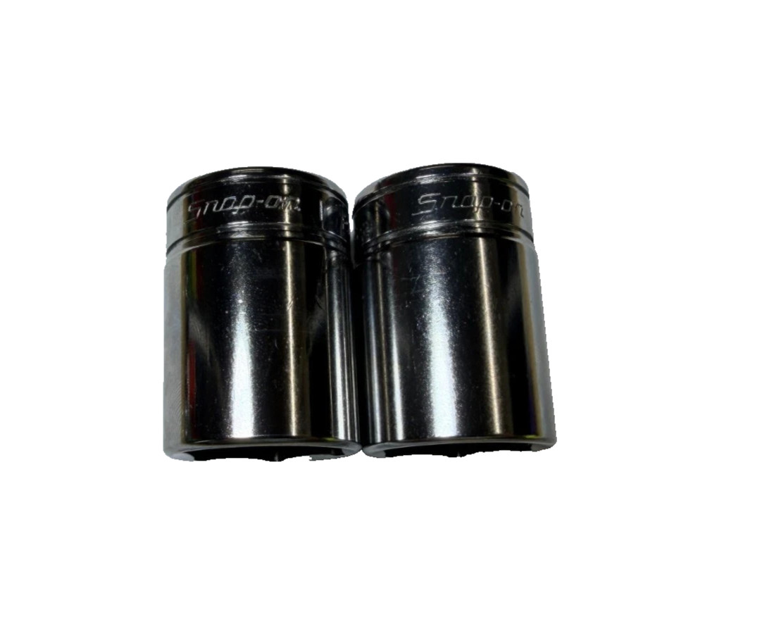 Snap-On Tools NEW 3/8″ drive 15/16″ & 1″ 6-point Semi Deep Sockets FSS301 FSS321