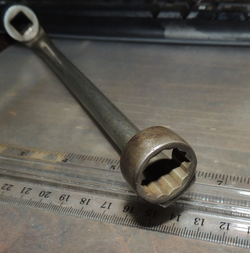 5/8″ Snap-on Starter & Head Bolt Obstruction Box End Wrench S-8164, 1/2″ DRIVE