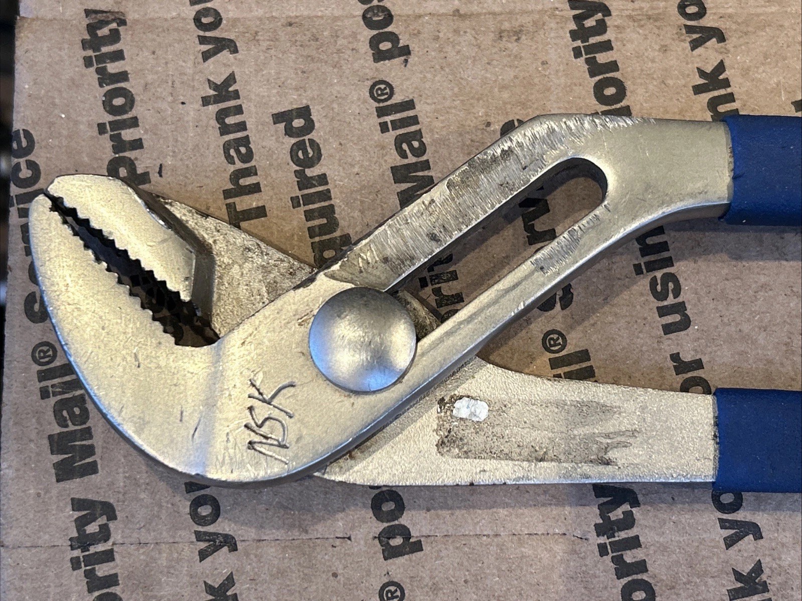 Westward 4YT05 10″ Blue Rubber Handle Groove/Slip Joint Pliers