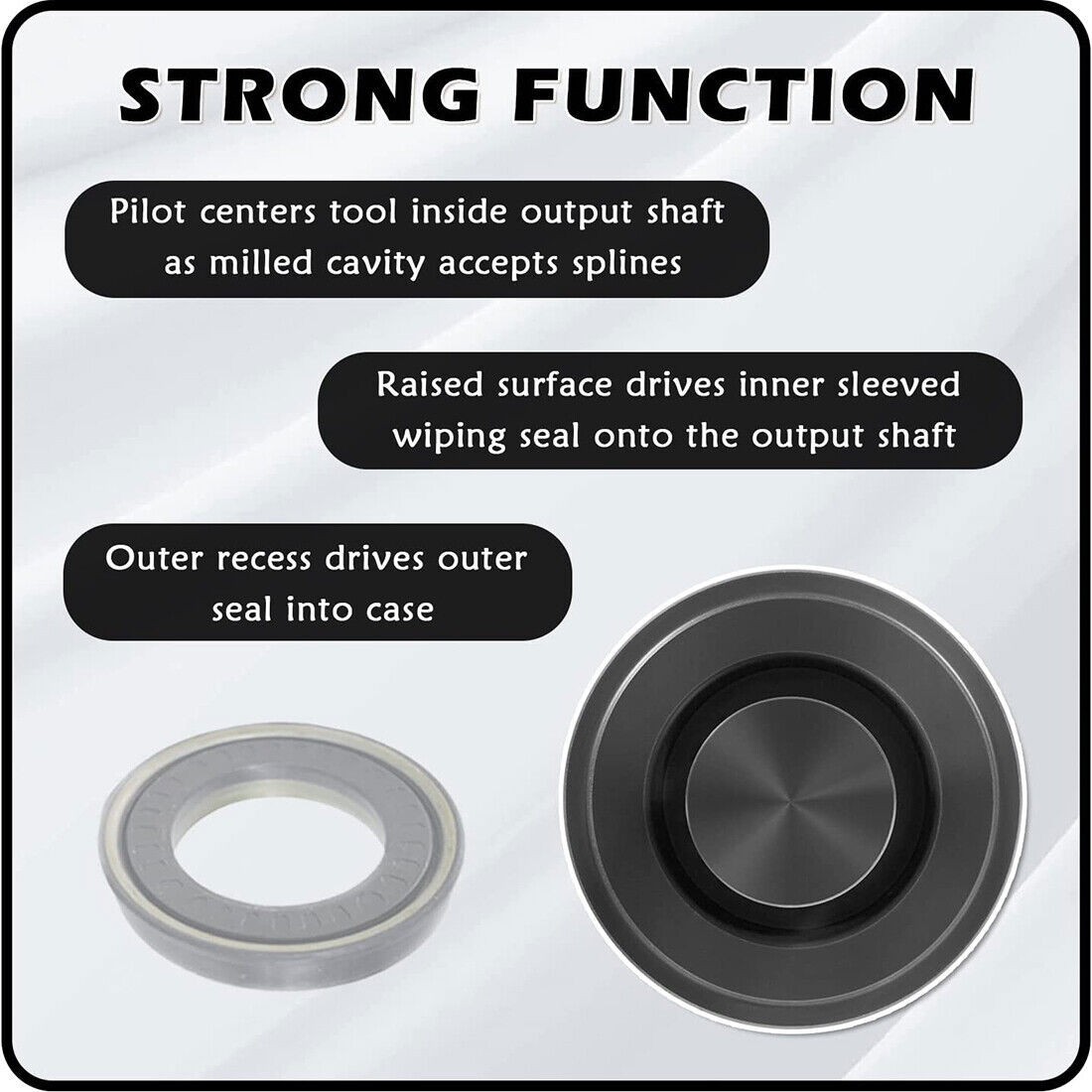 NP246 261 Front-Output Seal Install Tool For Chevrolet & Cadillac &GMC 1500 2500