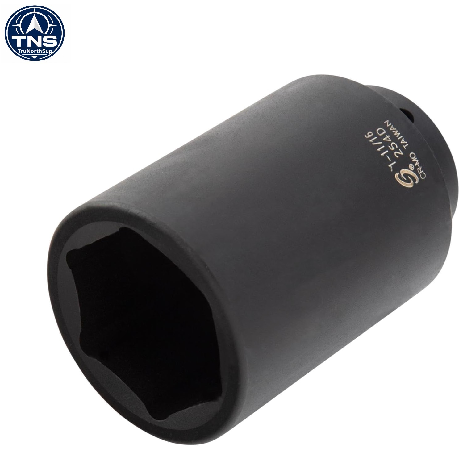 1/2 Inch Drive 1-11/16 Inch Deep Impact Socket – CR-Mo Steel, Lifetime