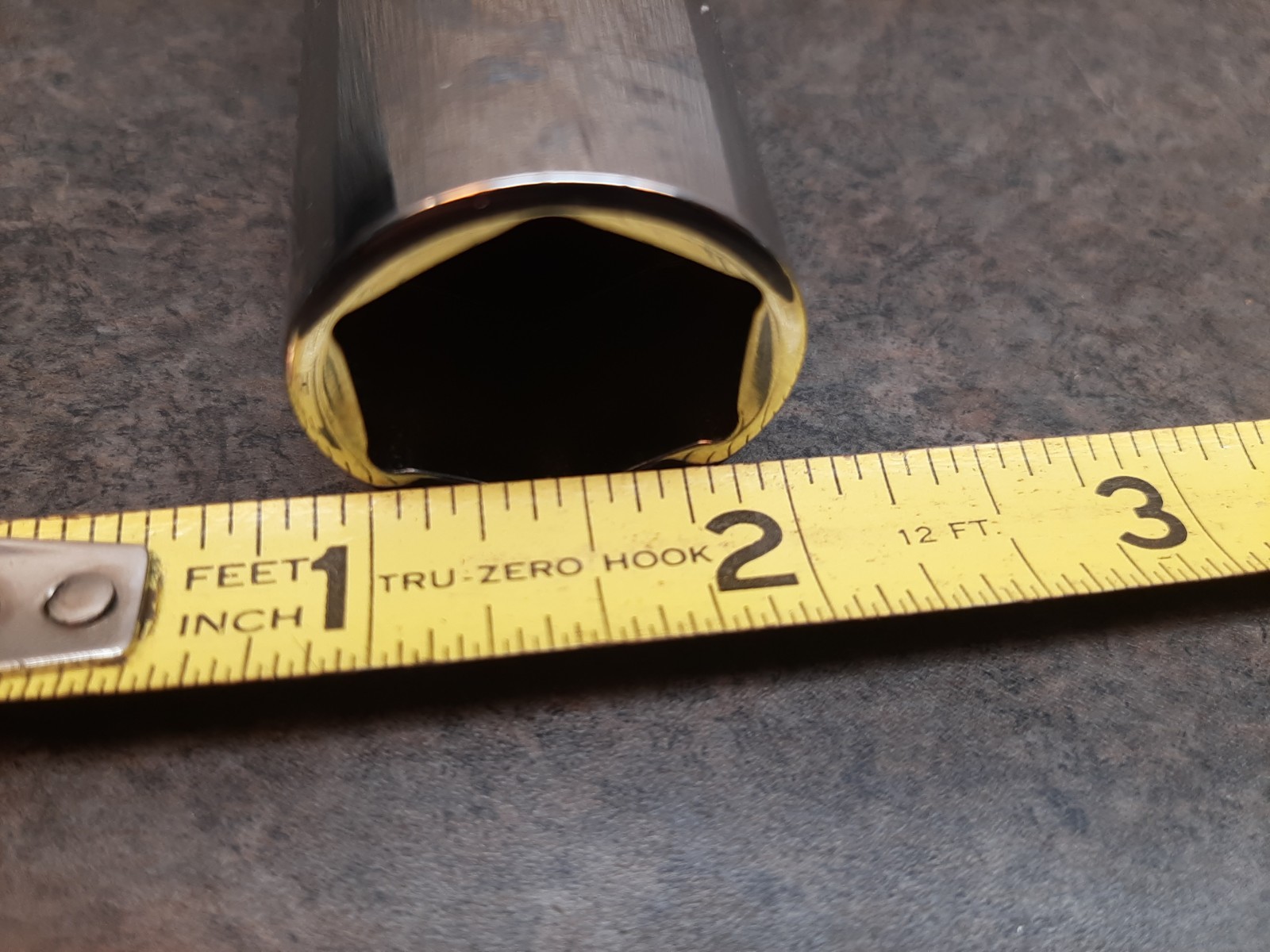Snap On Tools SFSM21 USA 3/8″ Drive 21mm Metric 6 Point Deep Chrome Socket NEW