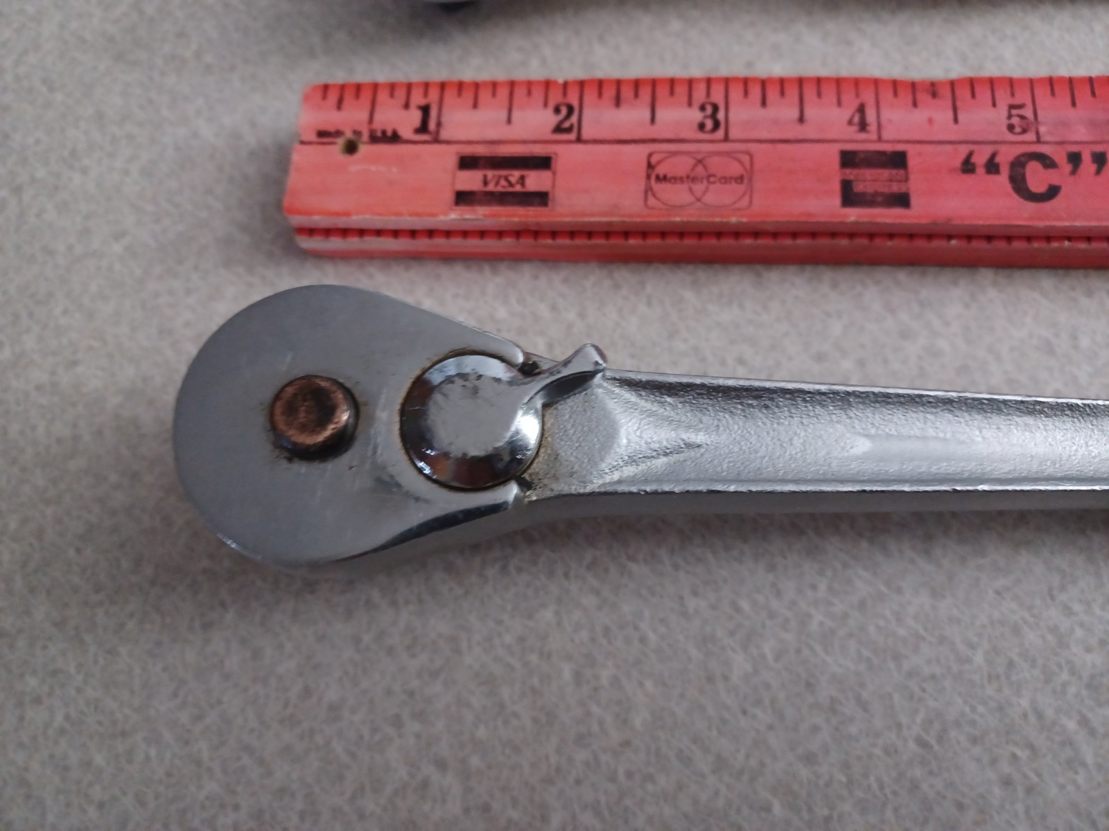 Vintage Craftsman USA 3 Piece Ratchet 1/4” 3/8” 1/2” Drive 44975 43185 oil port