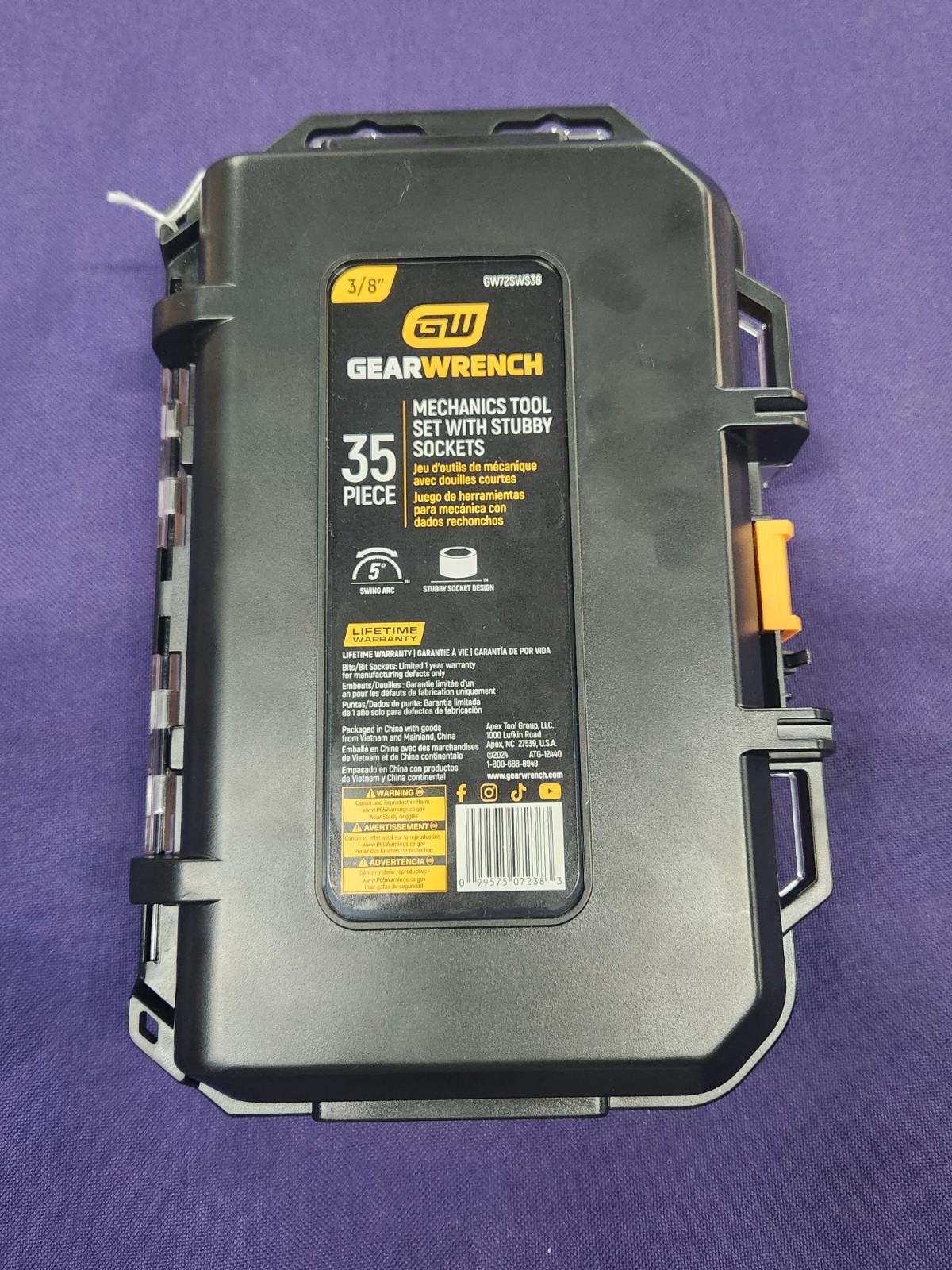 NEW! GEARWRENCH Mechanics Hand Tool Set GW72SWS38