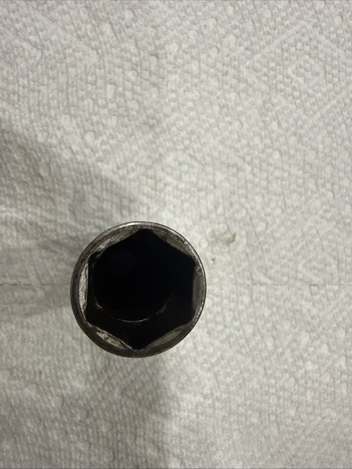 SFSM17 17mm Snap-On Socket 3/8 Drive 6-Point Deep Chrome Vintage Tool