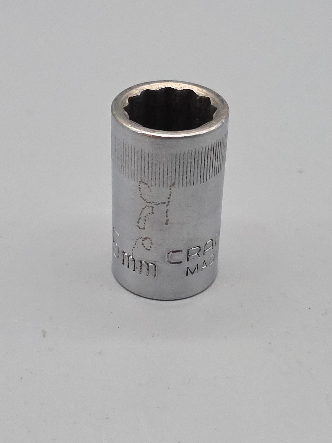 Craftsman Tools 15mm Shallow Socket 1/2″ Drive 12 Point V-44236 USA