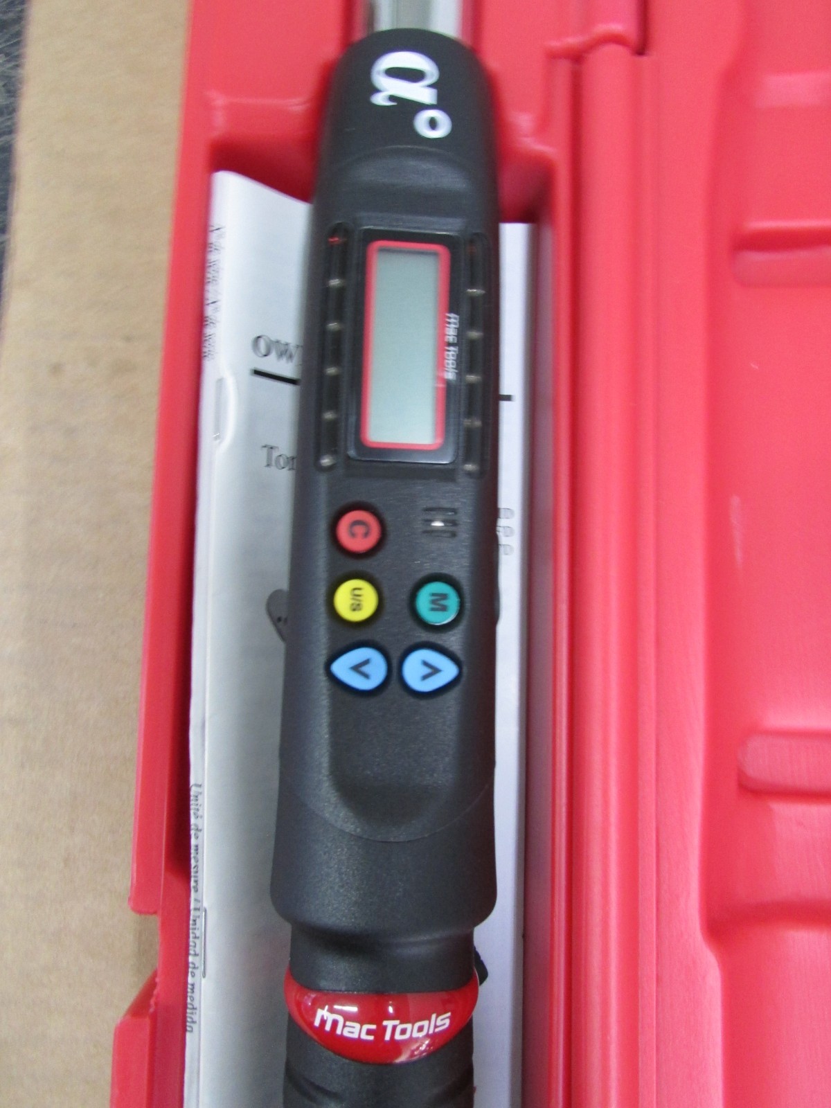 Torque Wrench 3/8 Mac Tools Digital MODEL TWXA100FD *NICE*