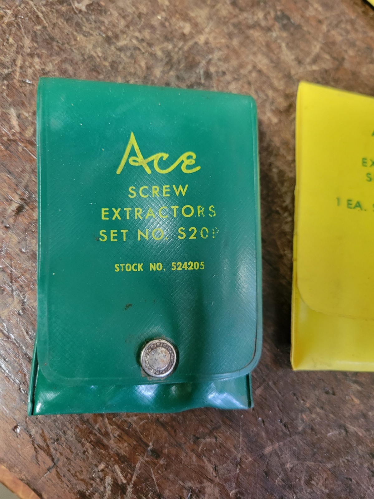 Ace Screw Extractor Sets Group Of 2, No. 353 And S20P