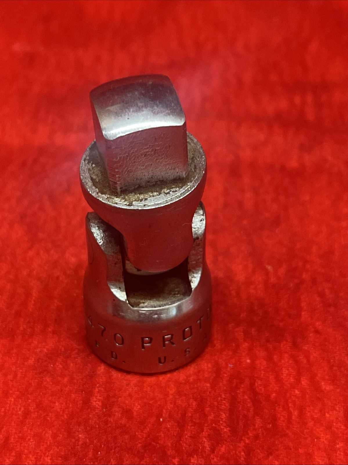 VINTAGE PROTO 5470 UNIVERSAL JOINT SOCKET 1/2″ DRIVE SWIVEL – USA (k53)