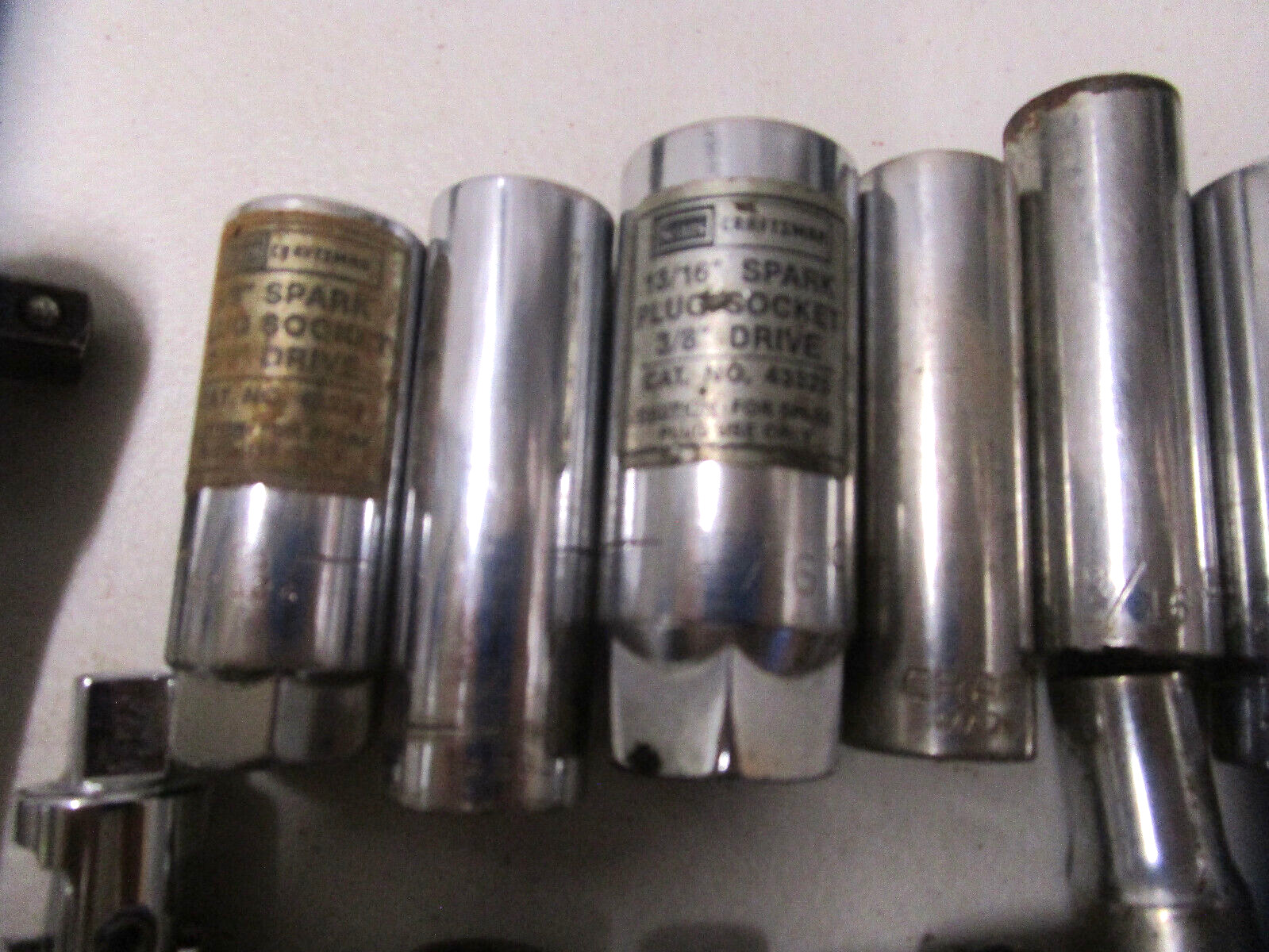 Craftsman Ratchet V 13785 Quick Release 3/8 Extension 17 Piece Lot