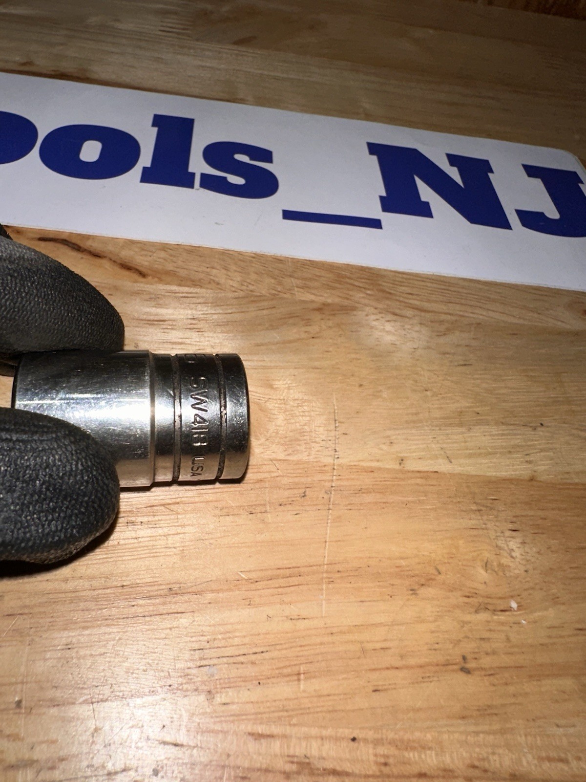 Snap On 1/2″ Drive 8-Point SAE 9/16″ Double Square Socket, SW418