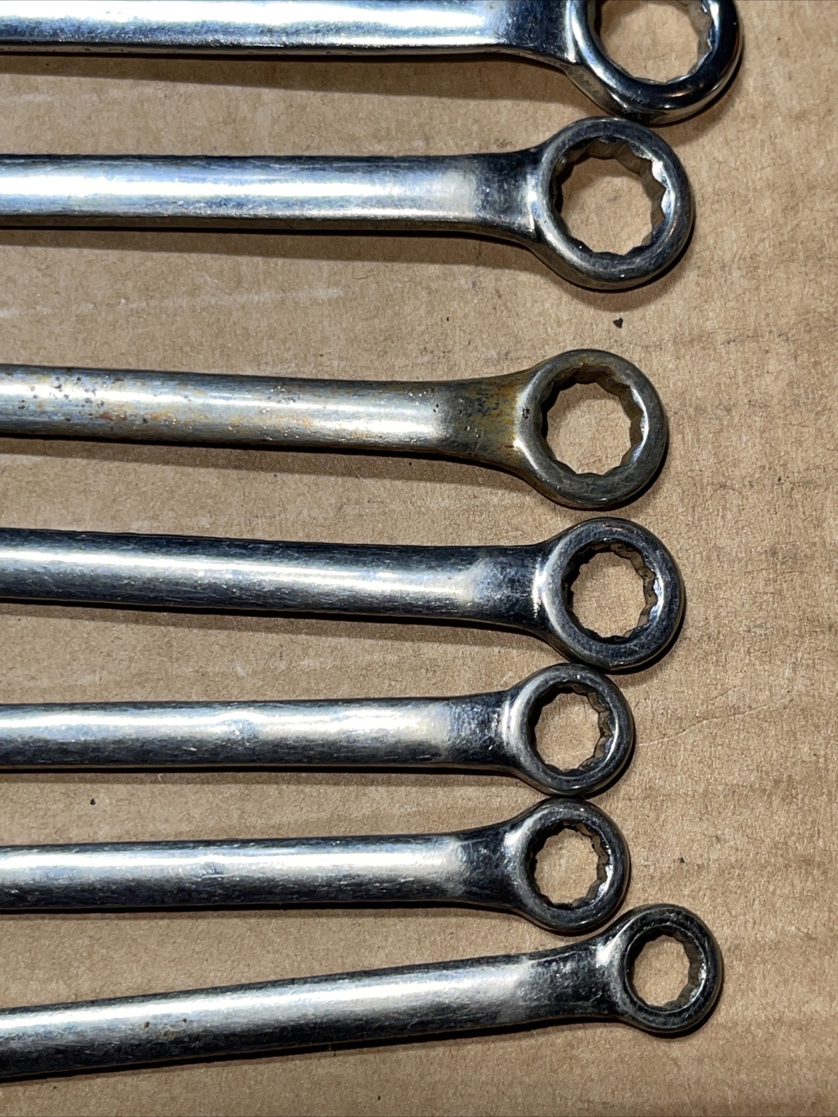 Vintage Sears Craftsman USA 8 Piece Combination Ignition Wrench SAE 13/64 – 7/16