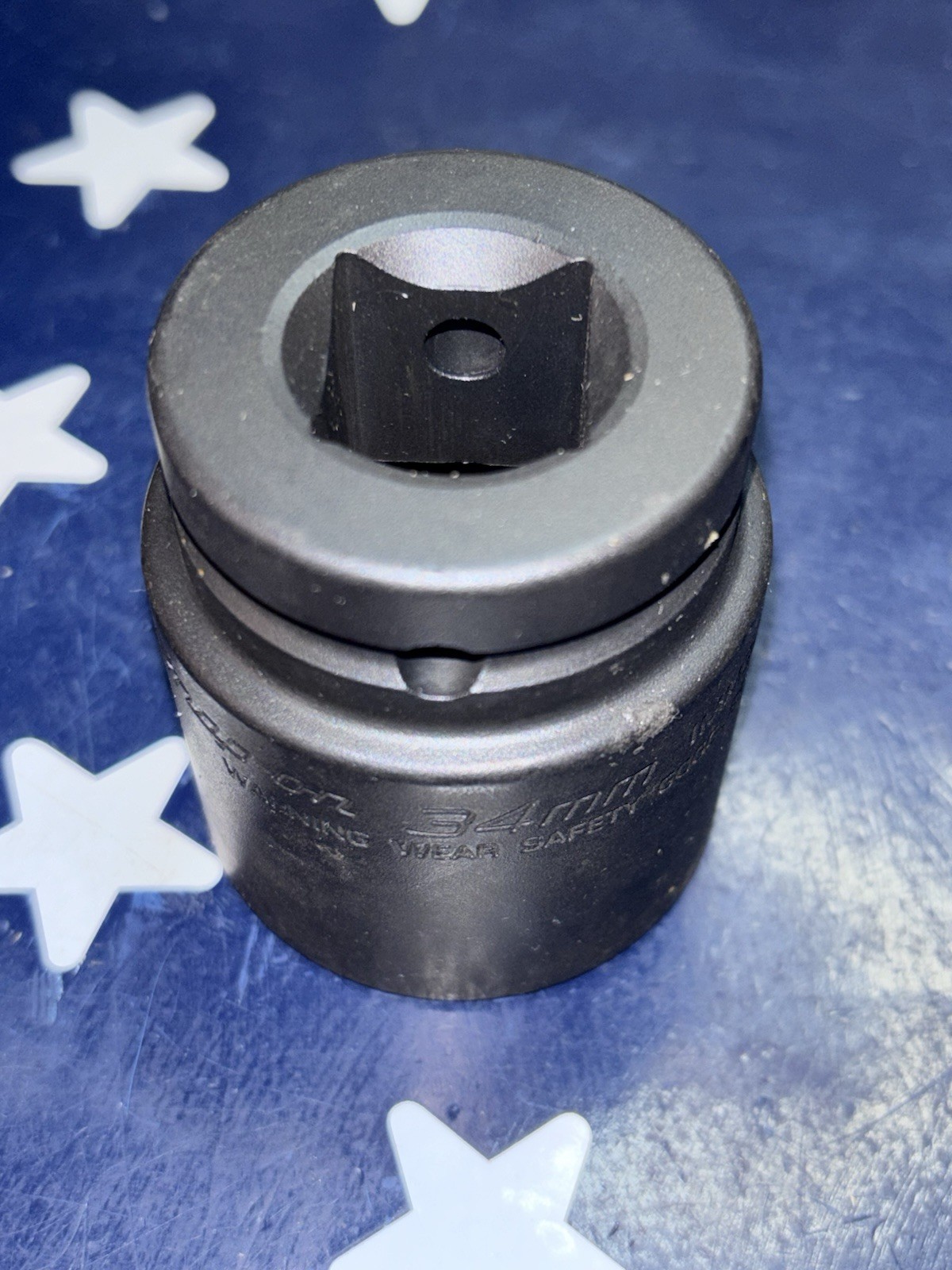 Snap-On 34mm IMM342 Shallow Impact Socket 6-Point 3/4” Drive