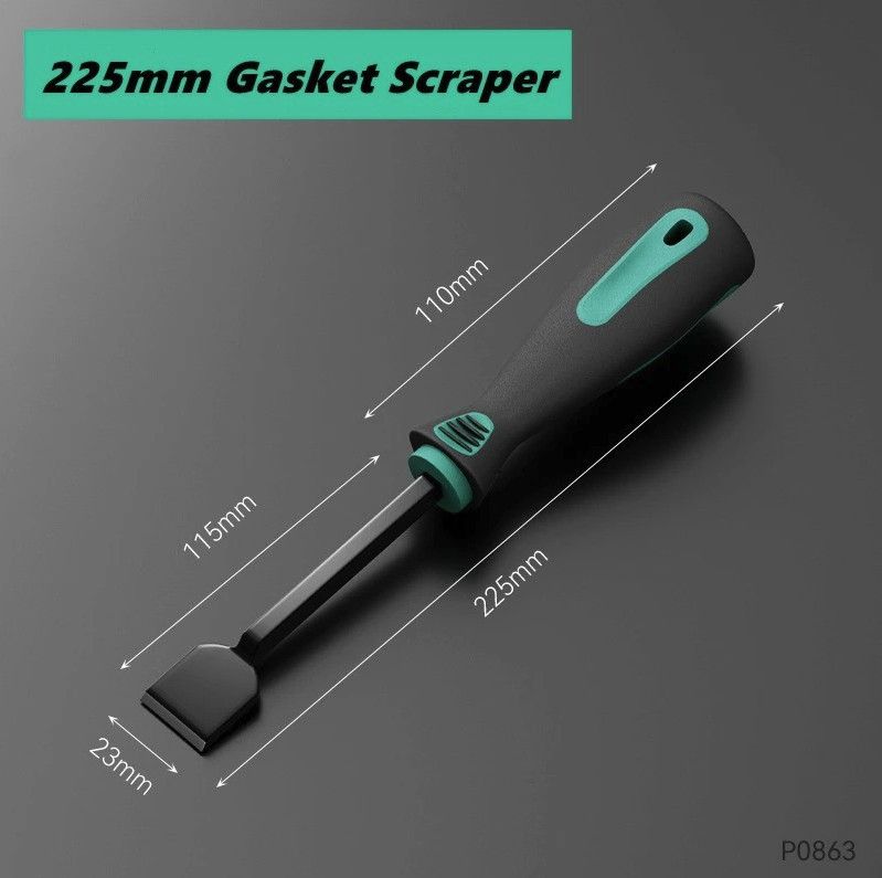 1pc Motorcycle Engine Gasket Scraper: Rust & Sealant Removal Cleaning Tool – NEW