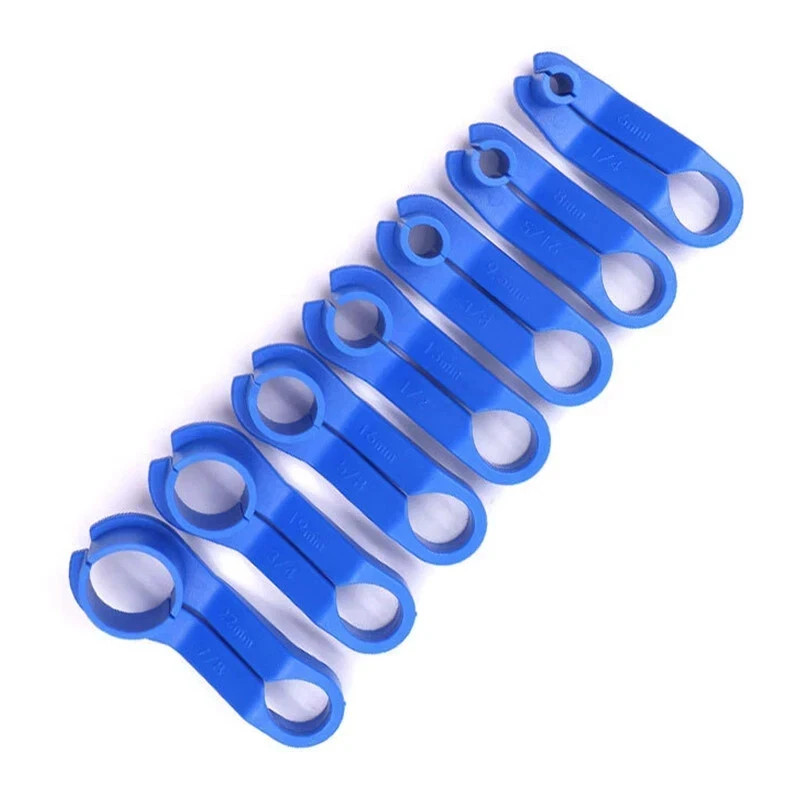 7Pcs/Set Car Fuel Line Disconnect Tool Multiple Sizes Pipe Clip Removal Tool new