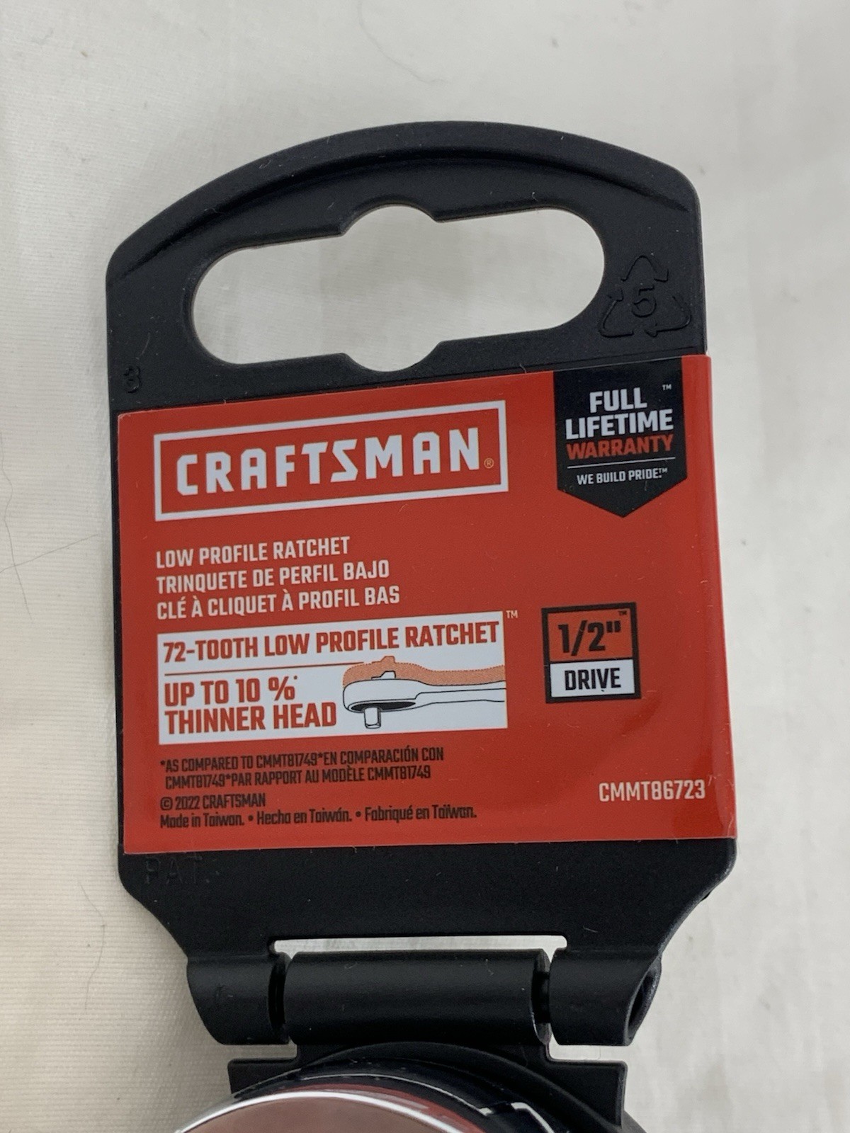 CRAFTSMAN CMMT86723 Ratchet 1/2″ Drive 9.5″ Long BRAND NEW