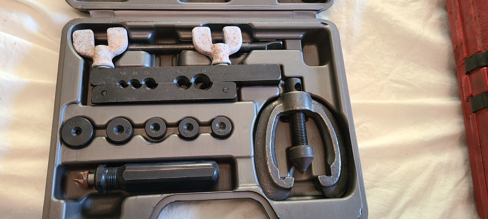 Double Flaring Tool Set Napa 41860 Auto With Case