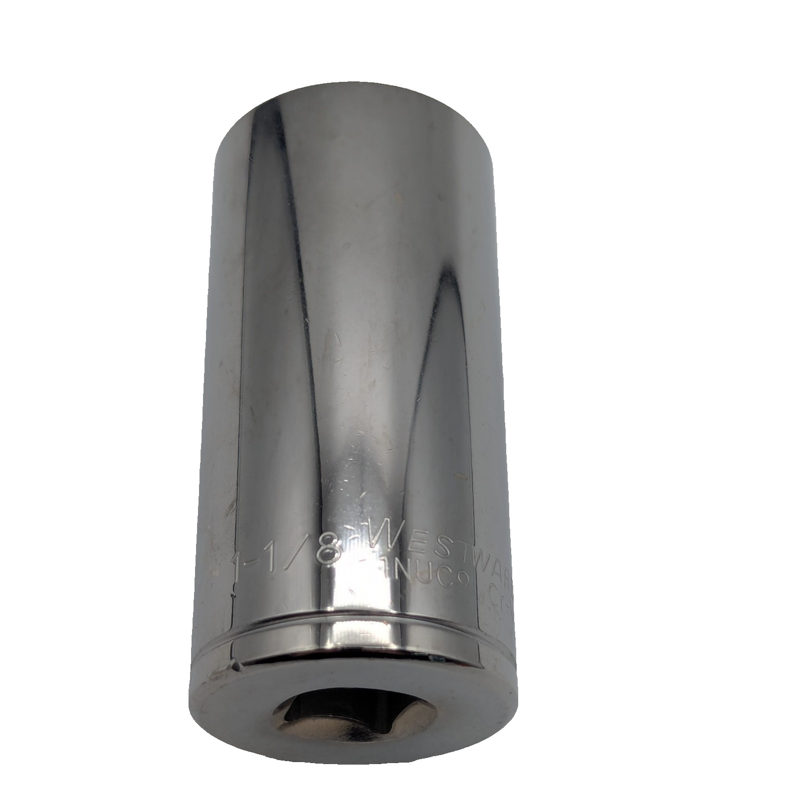 1NUC9 Westward 1-1/8″ Deep Well Socket 1/2″ Drive 12 Point SAE