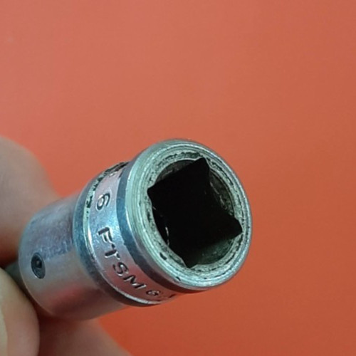 Snap-on Tools USA 12pt Point Triple Square Socket 6mm FTSM6A 3/8″ Drive