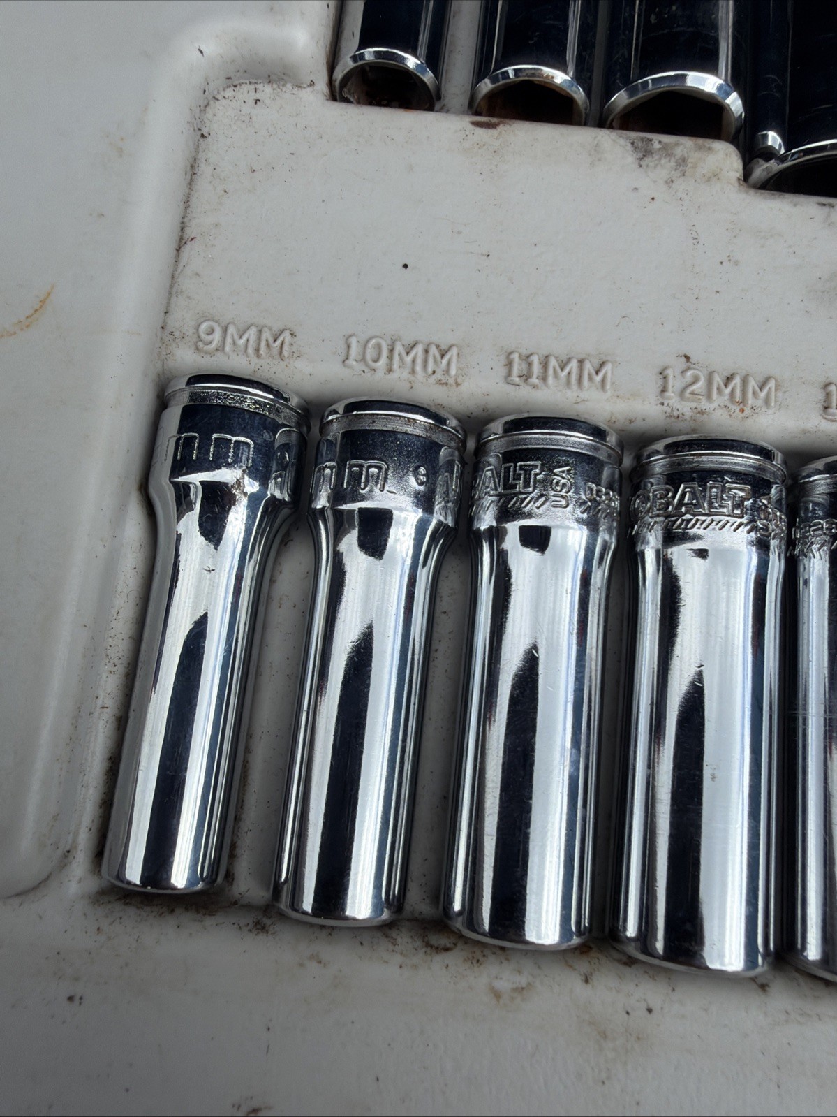 Huge 78pc Kobalt First Generation Socket Set 1/2” 3/8” Drives Snapon Williams Pr