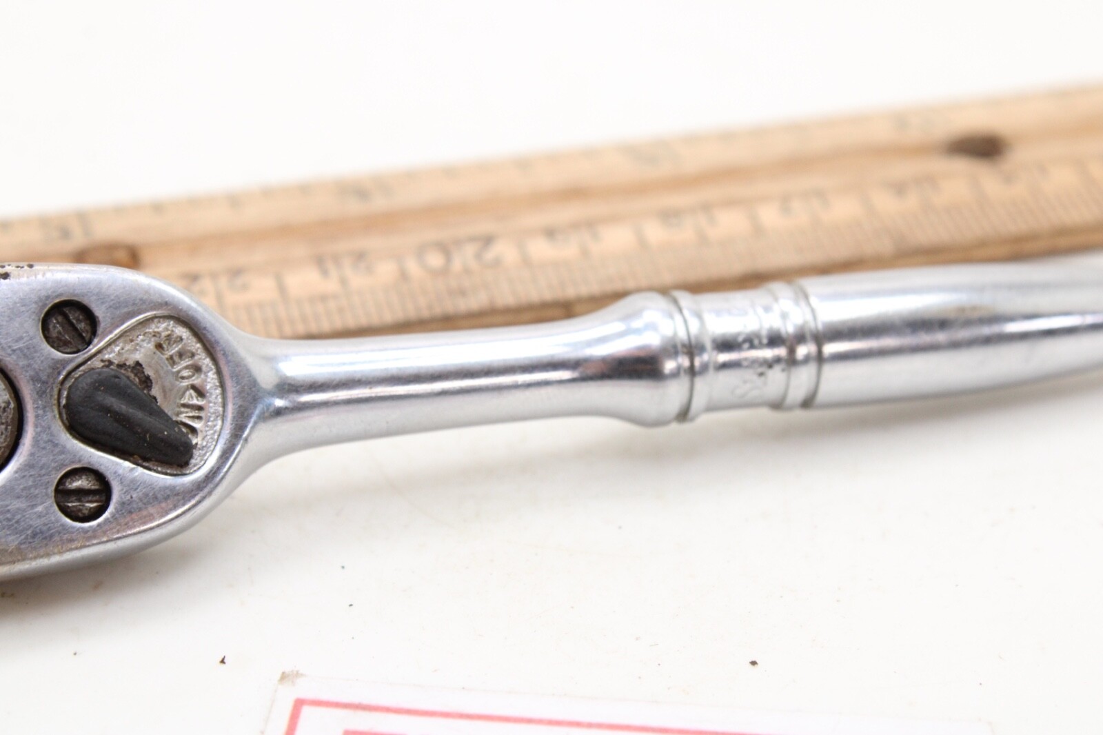 Snap-on Tools TM70B 1/4” Drive Ratchet 4-1/4” Length Chrome USA