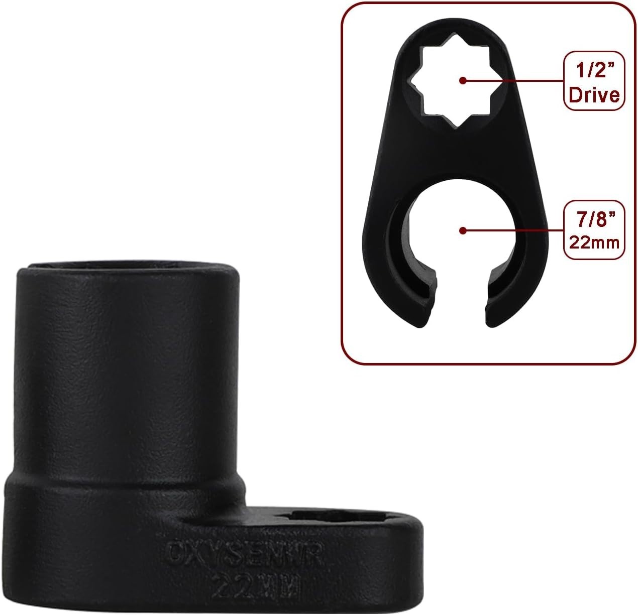 Juego Dados Para Sensor De Oxigeno Extractor Llaves Reparar Roscas 5pz