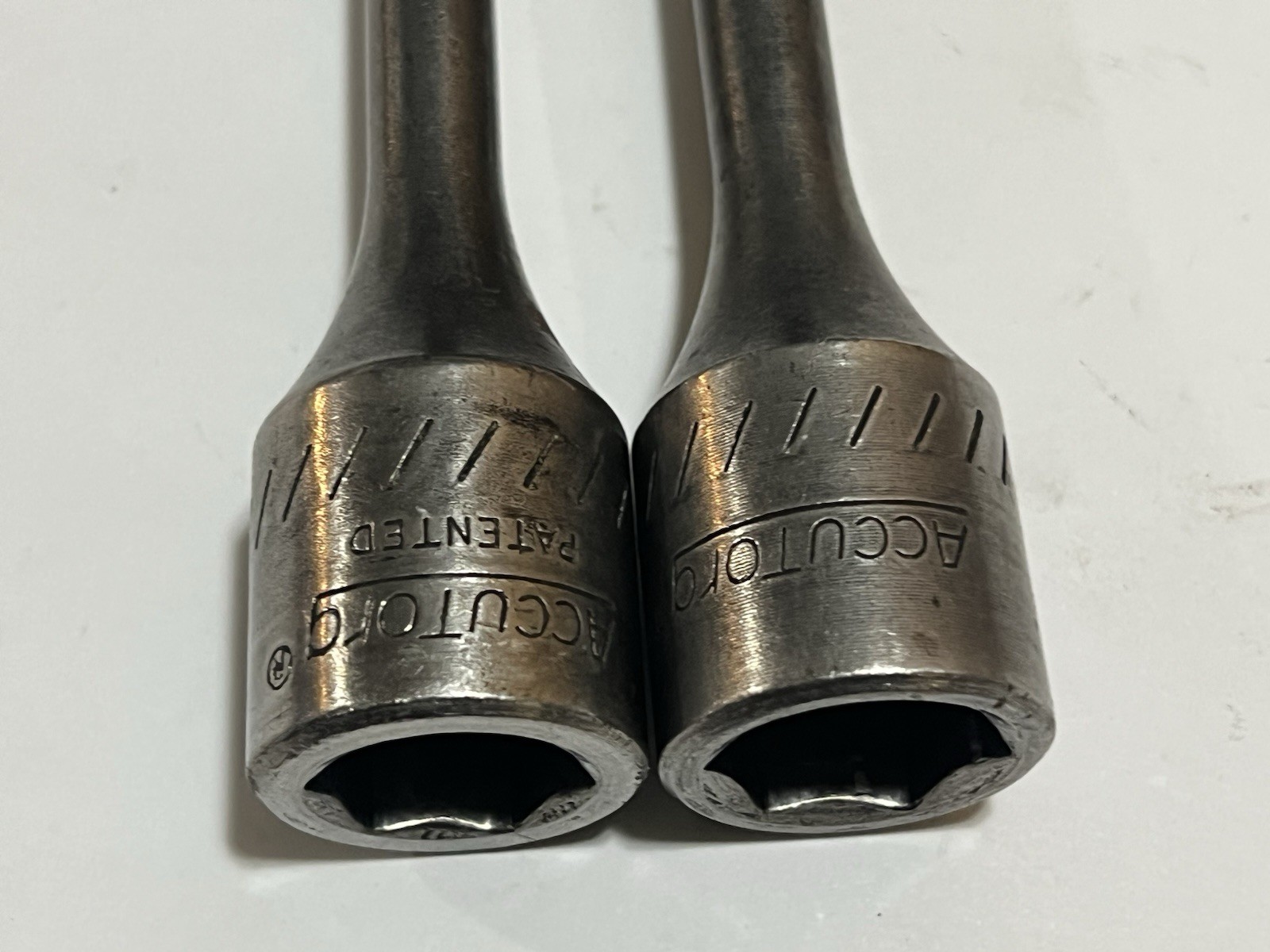 Accutorq Wheel Lug Nut Torque Impact Stick 2 pc Set 3/4 19mm 13/16 x 100 Ft/Lb