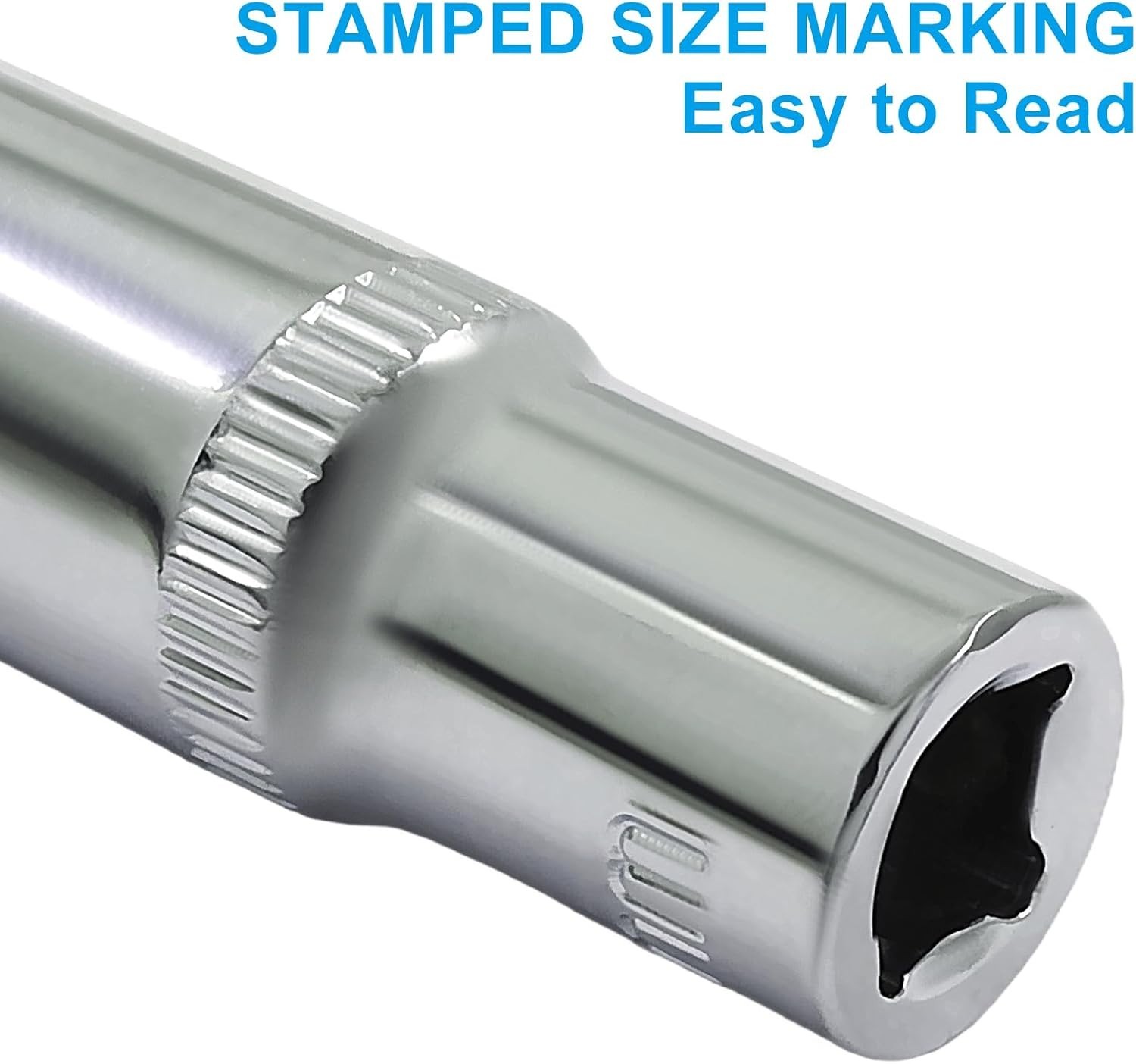 10 Pcs 1/4 Inch Drive 10mm Deep Socket Set – Chrome Vanadium Steel Excellence