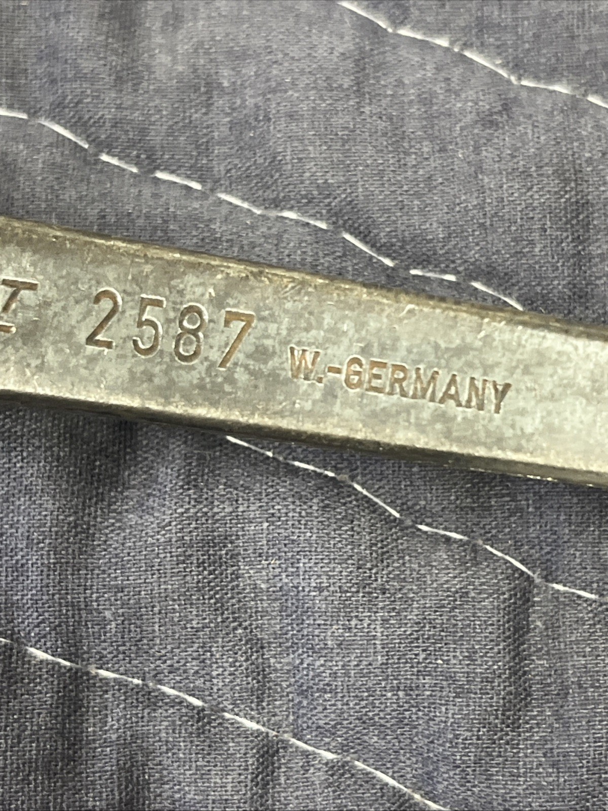🔥 HAZET 2587 Key Timing Belt Two-Hole Nut Rotator Spanner Wrench West Germany