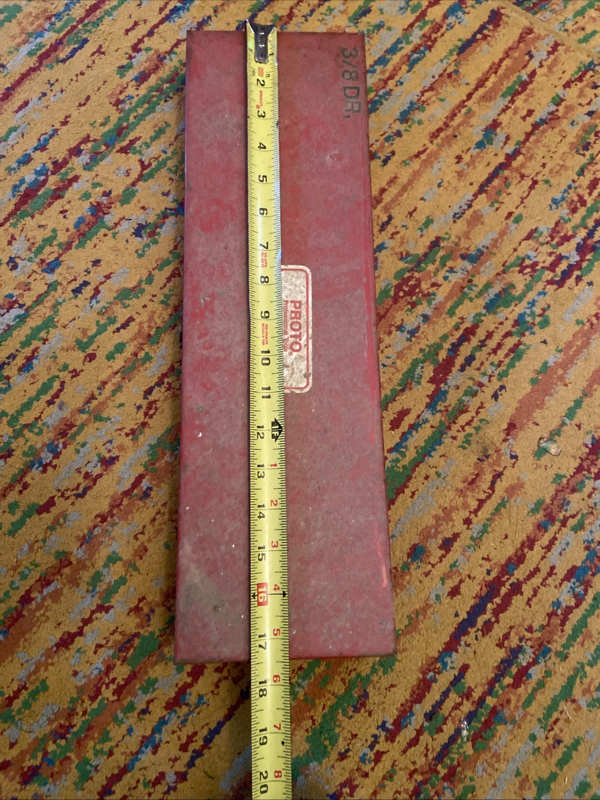 Proto 3/8 Drive Metal Case Only (No Tools Included)