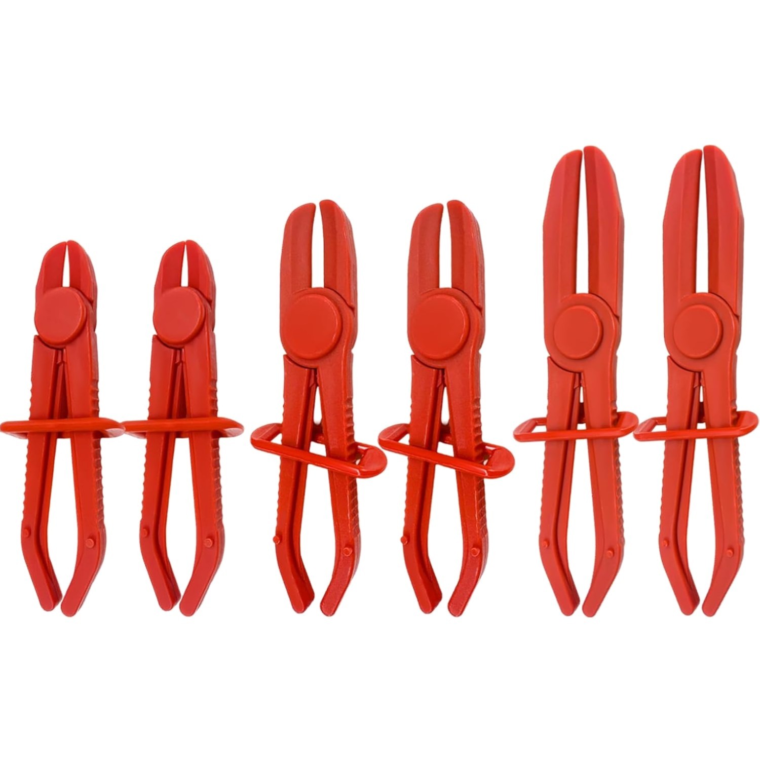 Hose Clamp Pliers Set, 6 PCS, Straight Hose Pinch Off Tool